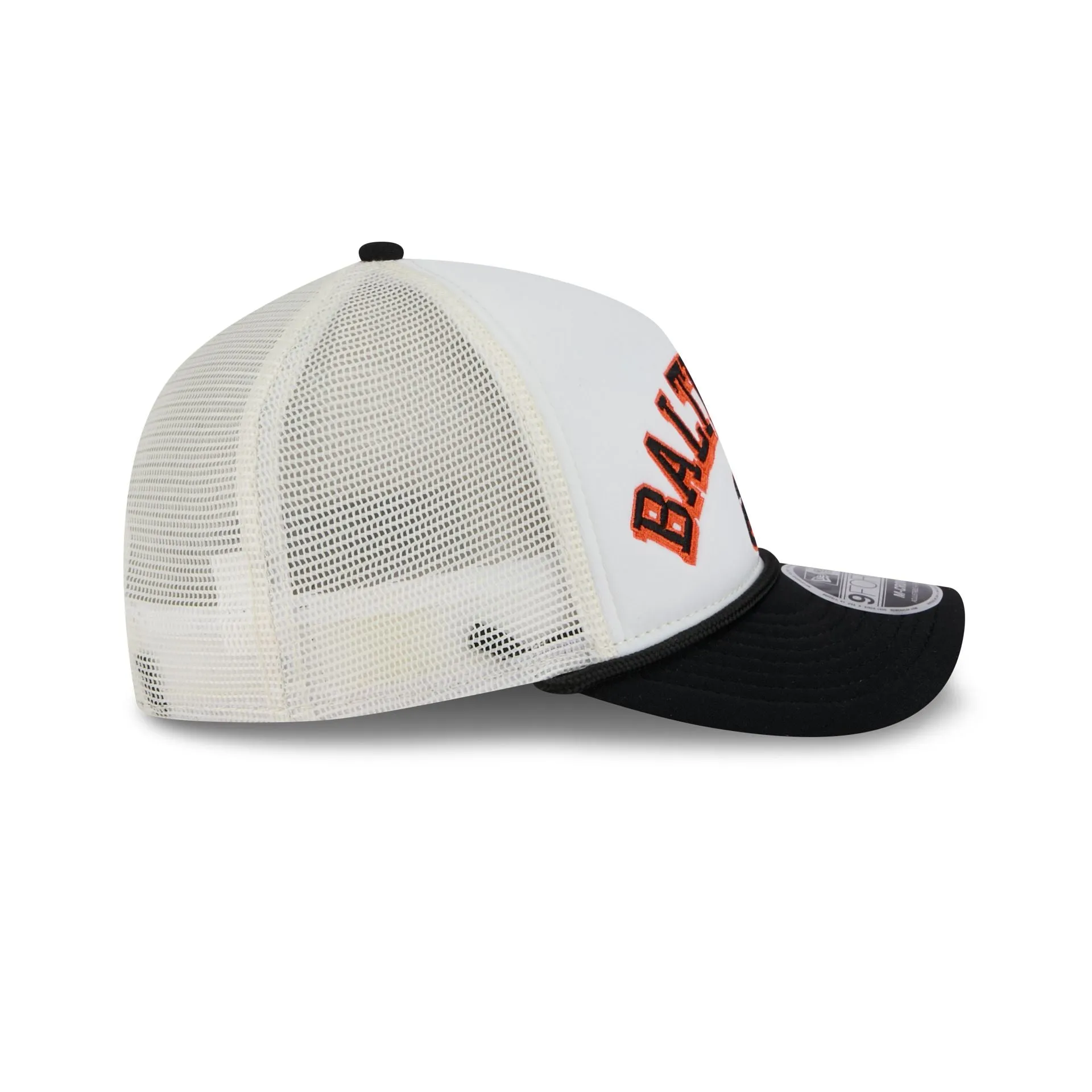 Baltimore Orioles Chrome Arch 9FORTY M-Crown A-Frame Trucker Hat sold by New Era product image thumbnail 5