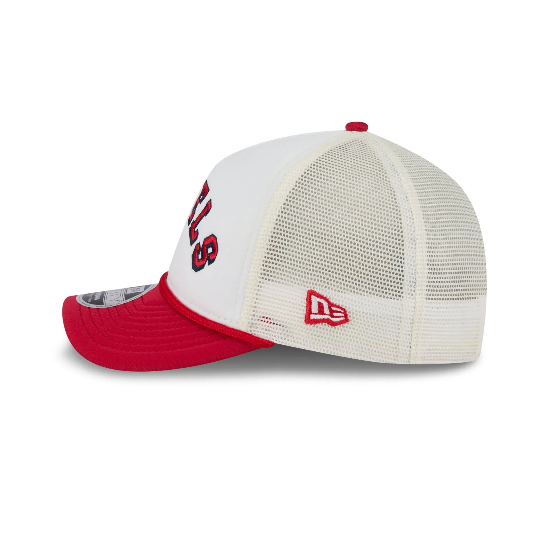 Los Angeles Angels Chrome Arch 9FORTY M-Crown A-Frame Trucker Hat sold by New Era product image thumbnail 4