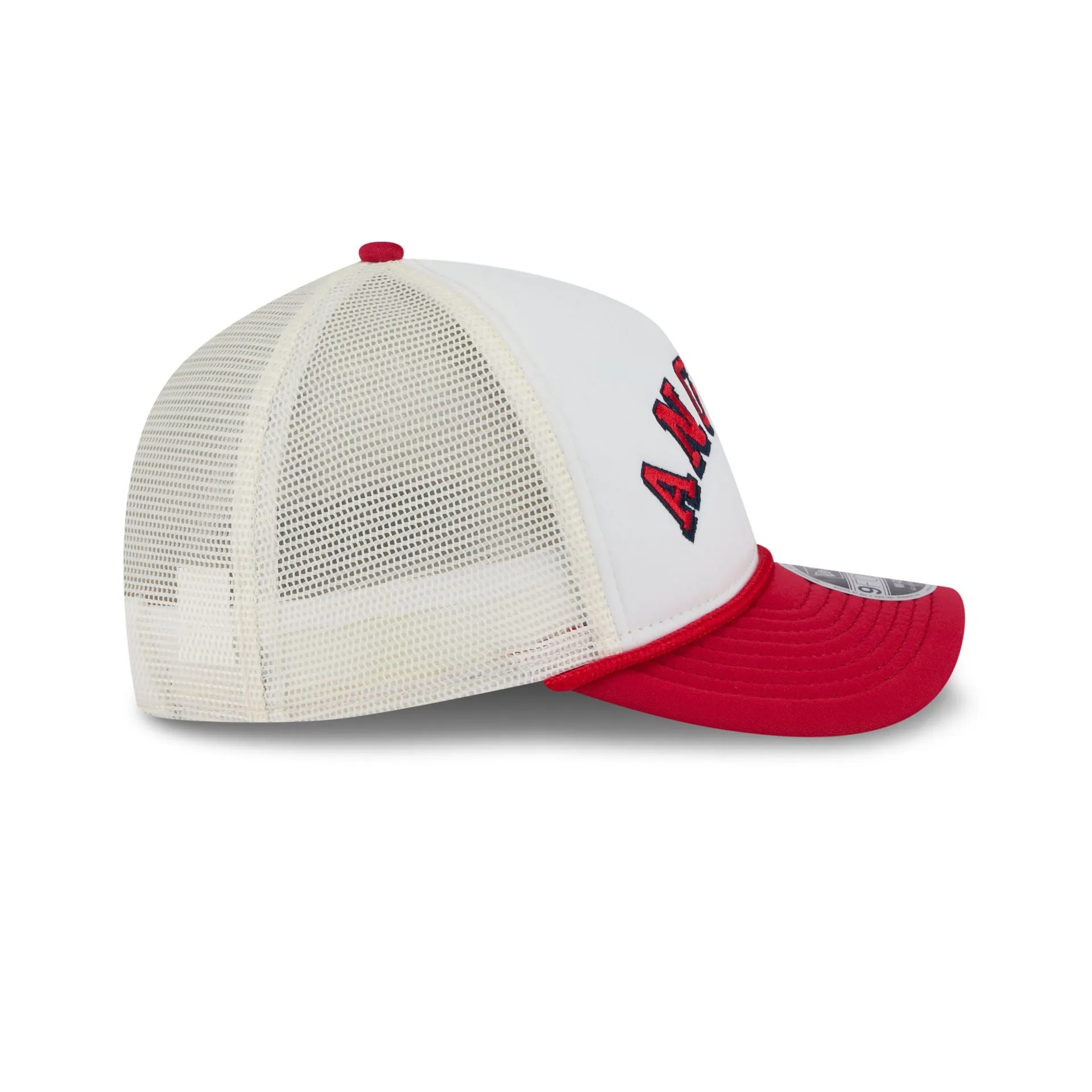 Los Angeles Angels Chrome Arch 9FORTY M-Crown A-Frame Trucker Hat sold by New Era product image thumbnail 5