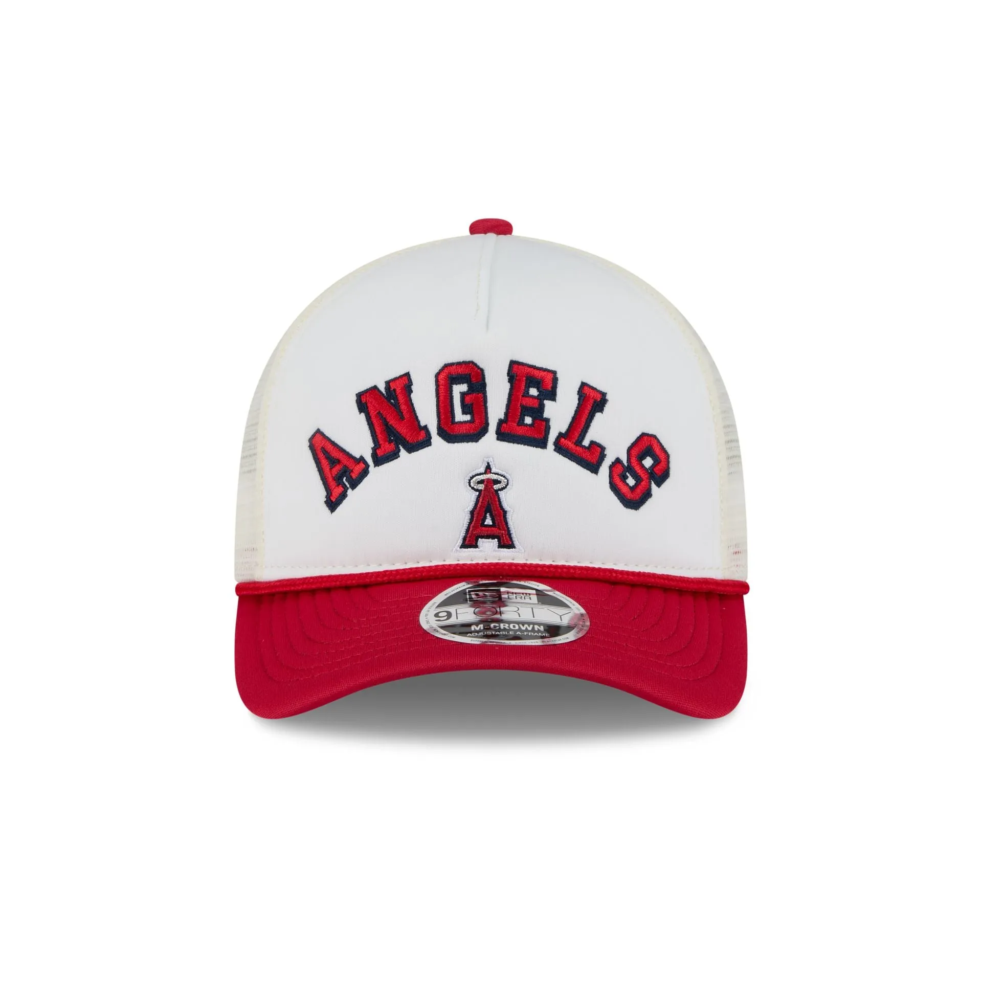Los Angeles Angels Chrome Arch 9FORTY M-Crown A-Frame Trucker Hat sold by New Era product image thumbnail 2