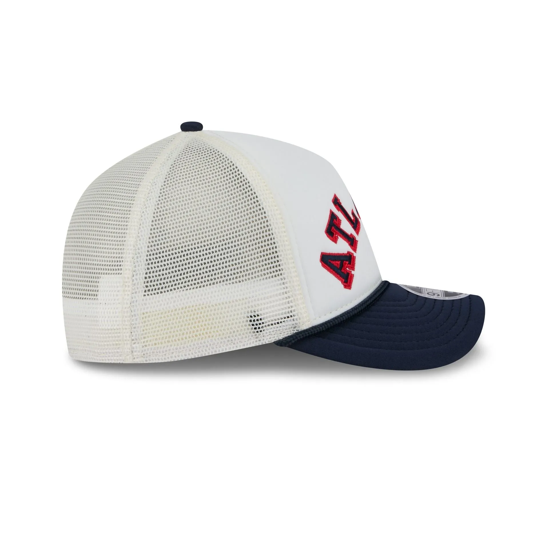 Atlanta Braves Chrome Arch 9FORTY M-Crown A-Frame Trucker Hat sold by New Era product image thumbnail 5