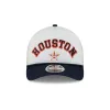 Houston Astros Chrome Arch 9FORTY M-Crown A-Frame Trucker Hat sold by New Era