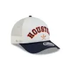 Houston Astros Chrome Arch 9FORTY M-Crown A-Frame Trucker Hat sold by New Era