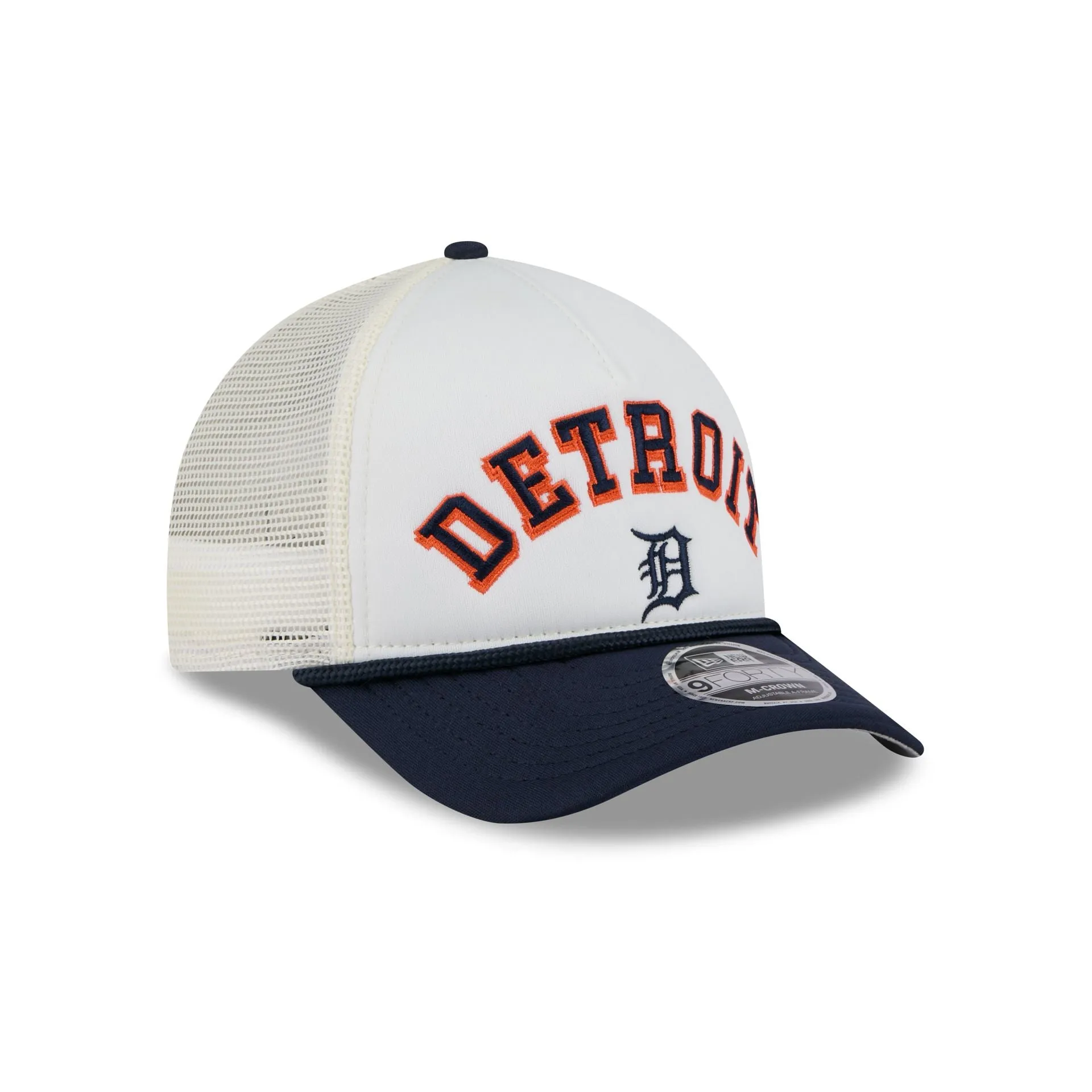Detroit Tigers Chrome Arch 9FORTY M-Crown A-Frame Trucker Hat sold by New Era product image thumbnail 3