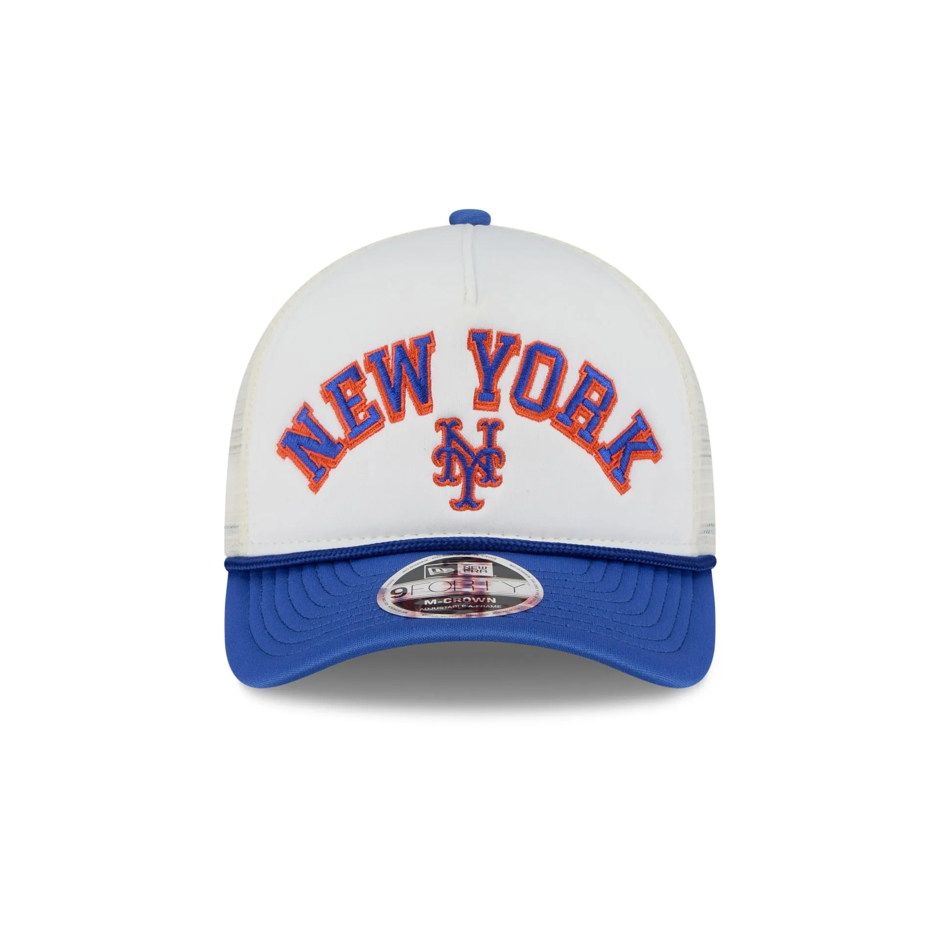 New York Mets Chrome Arch 9FORTY M-Crown A-Frame Trucker Hat sold by New Era product image thumbnail 2