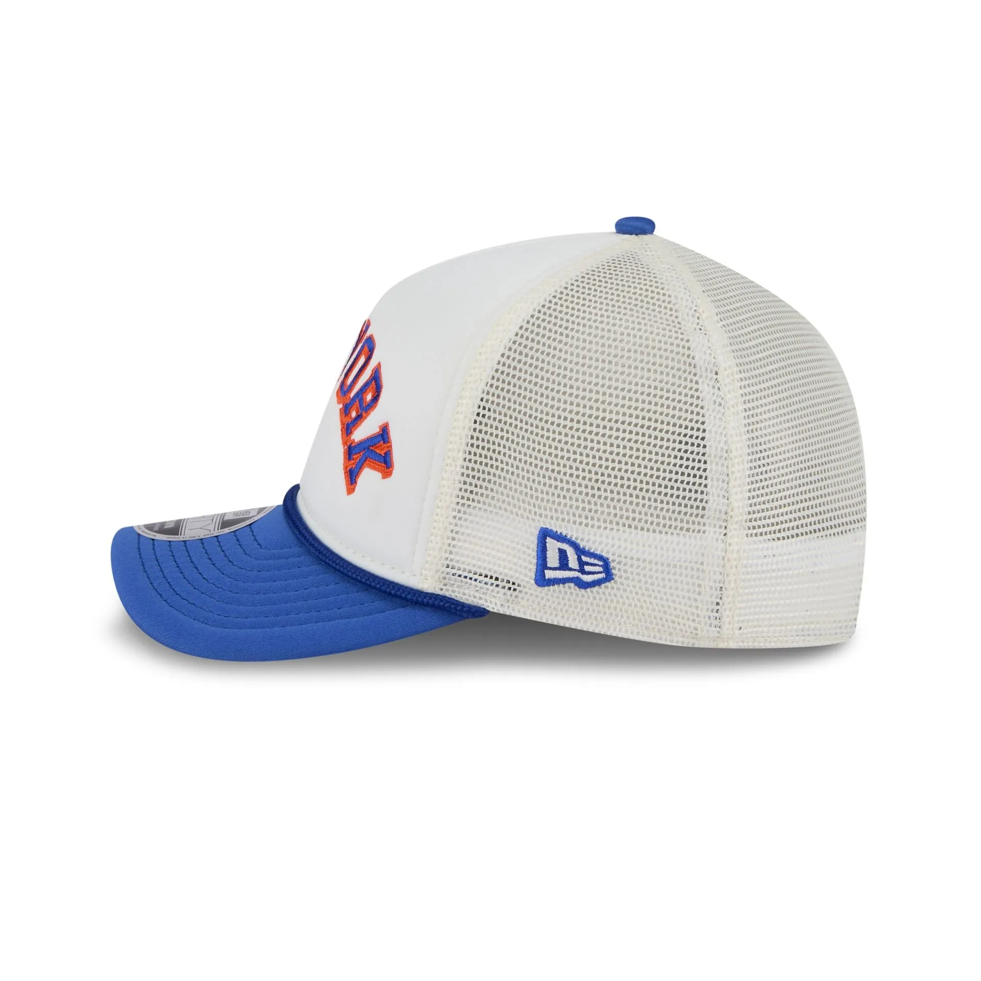 New York Mets Chrome Arch 9FORTY M-Crown A-Frame Trucker Hat sold by New Era product image thumbnail 4