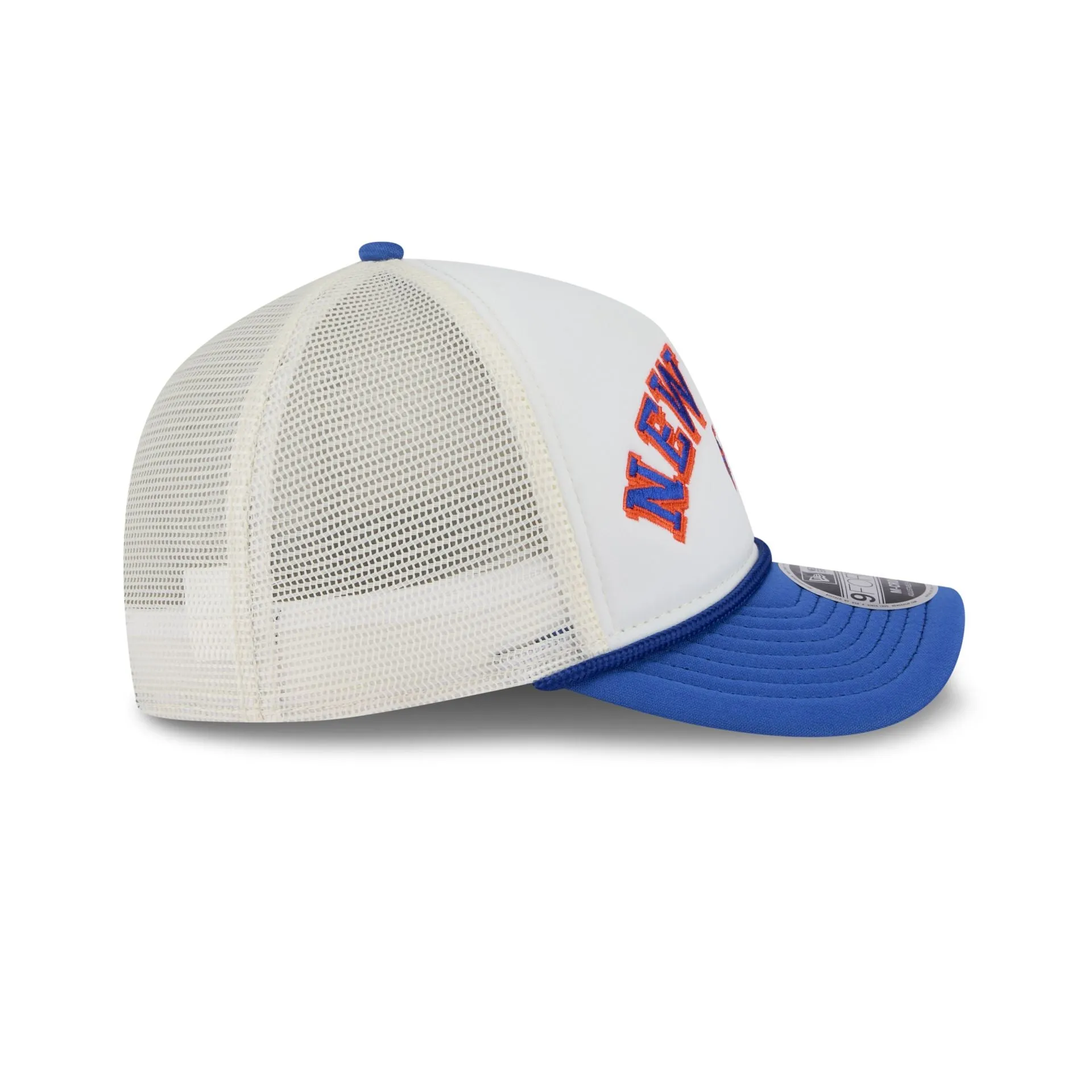 New York Mets Chrome Arch 9FORTY M-Crown A-Frame Trucker Hat sold by New Era product image thumbnail 5