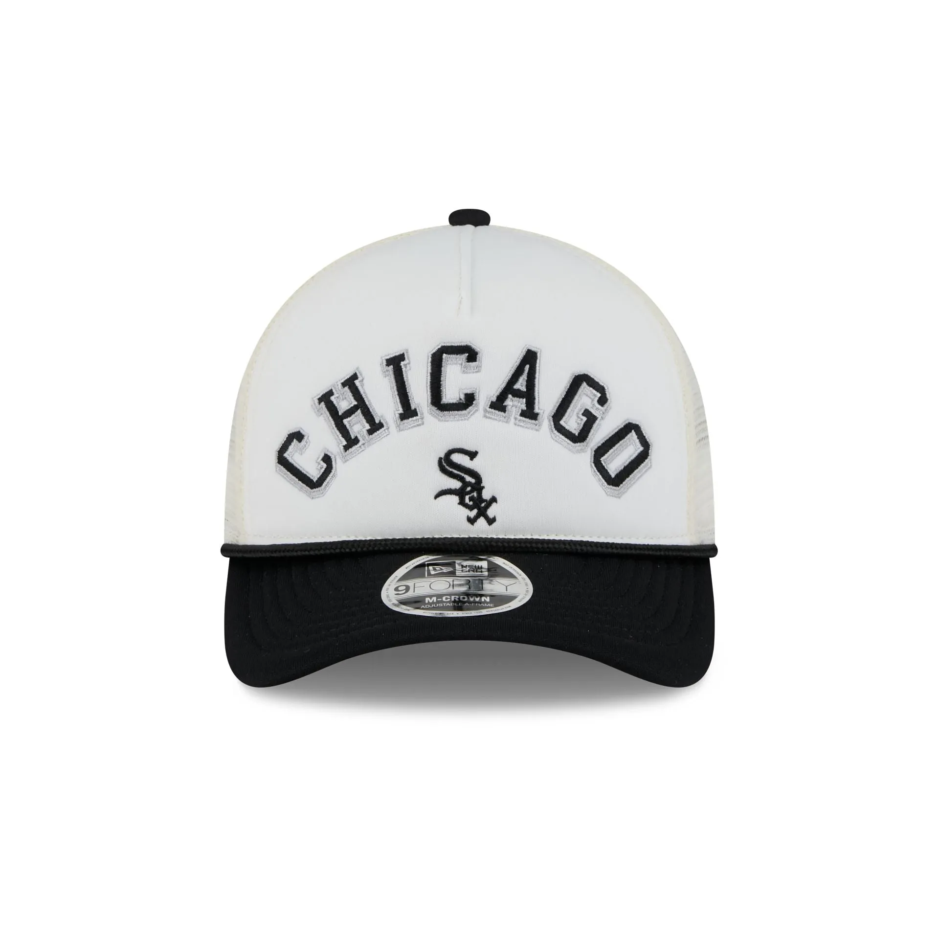 Chicago White Sox Chrome Arch 9FORTY M-Crown A-Frame Trucker Hat sold by New Era product image thumbnail 2
