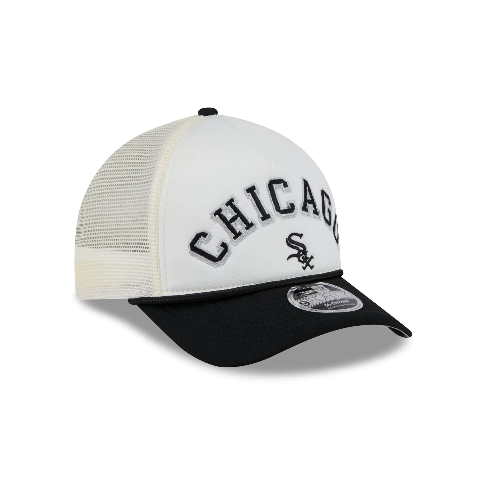 Chicago White Sox Chrome Arch 9FORTY M-Crown A-Frame Trucker Hat sold by New Era product image thumbnail 3
