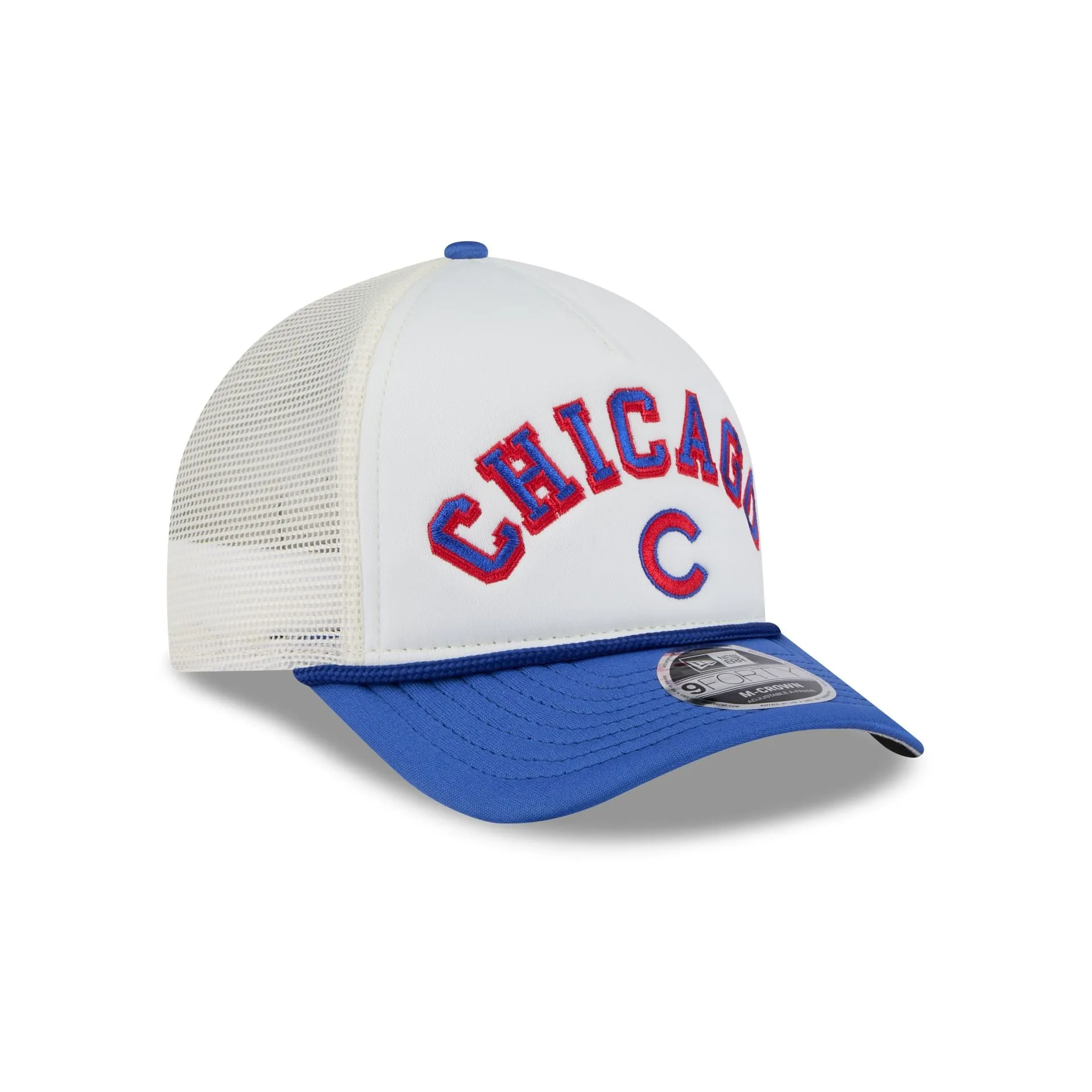 Chicago Cubs Chrome Arch 9FORTY M-Crown A-Frame Trucker Hat sold by New Era product image thumbnail 3
