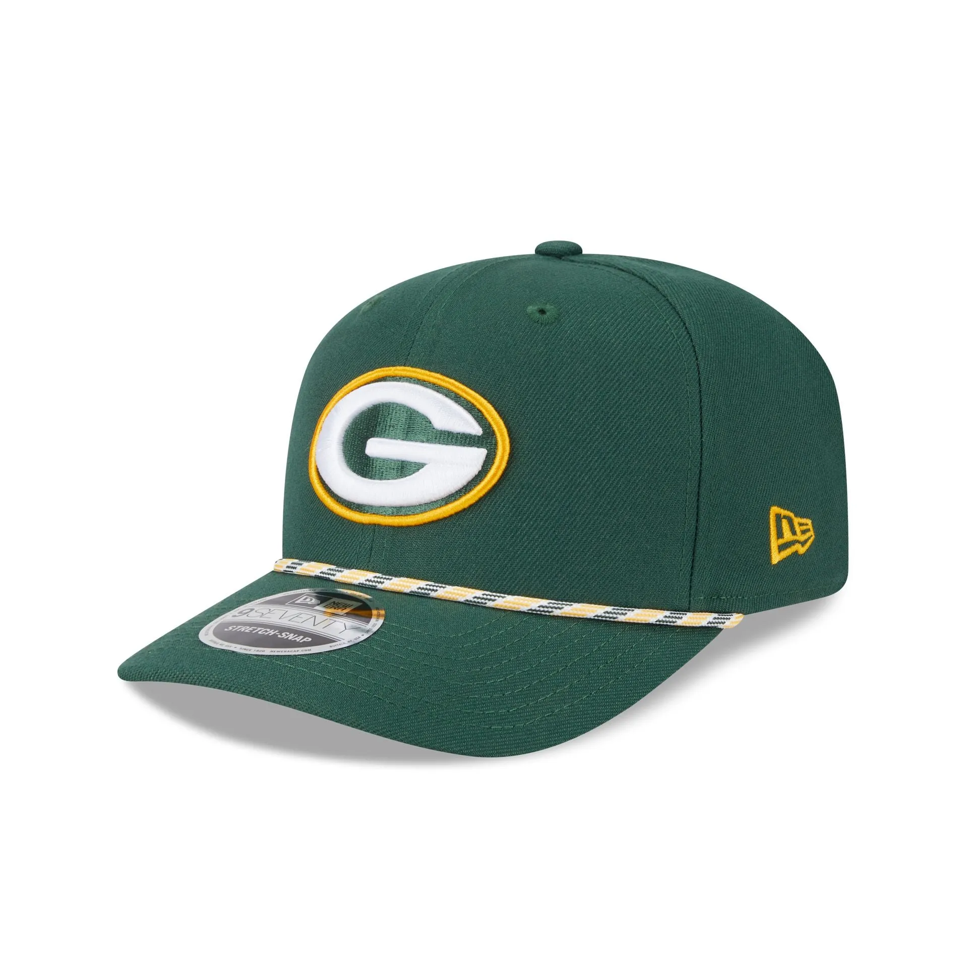 Green Bay Packers Multi Rope 9SEVENTY Stretch-Snap Hat sold by New Era