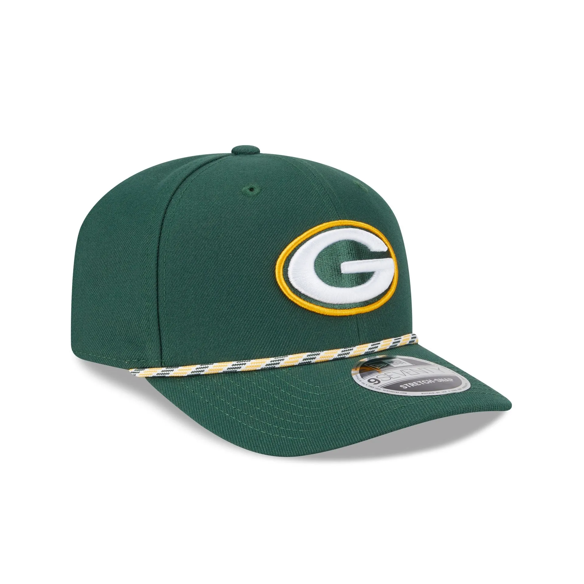 Green Bay Packers Multi Rope 9SEVENTY Stretch-Snap Hat sold by New Era product image thumbnail 3