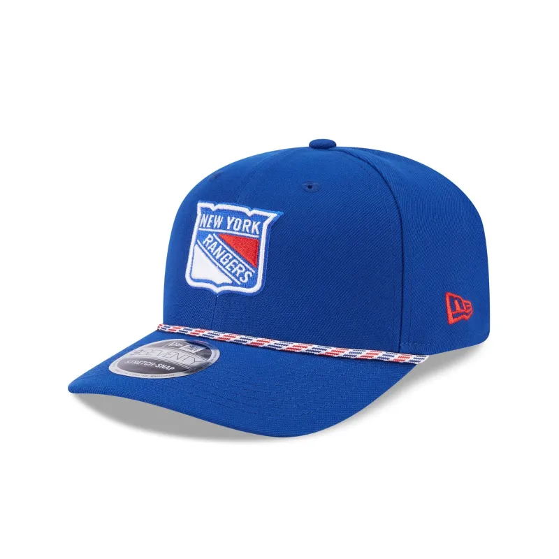 New York Rangers Multi Rope 9SEVENTY Stretch-Snap Hat sold by New Era