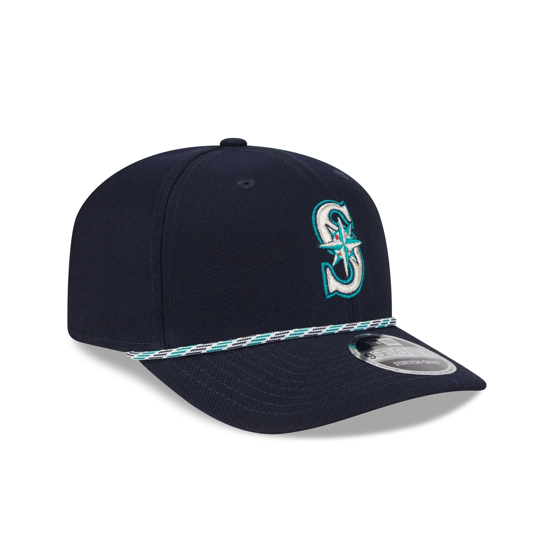 Seattle Mariners Multi Rope 9SEVENTY Stretch-Snap Hat sold by New Era product image thumbnail 3