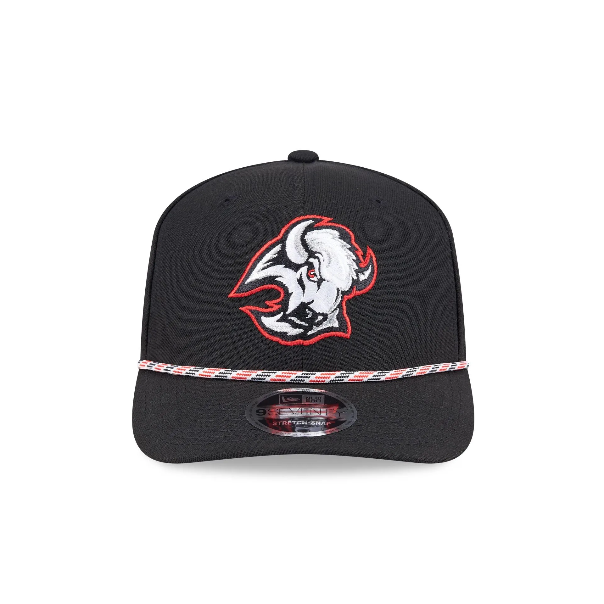 Buffalo Sabres Multi Rope Black 9SEVENTY Stretch-Snap Hat sold by New Era product image thumbnail 2