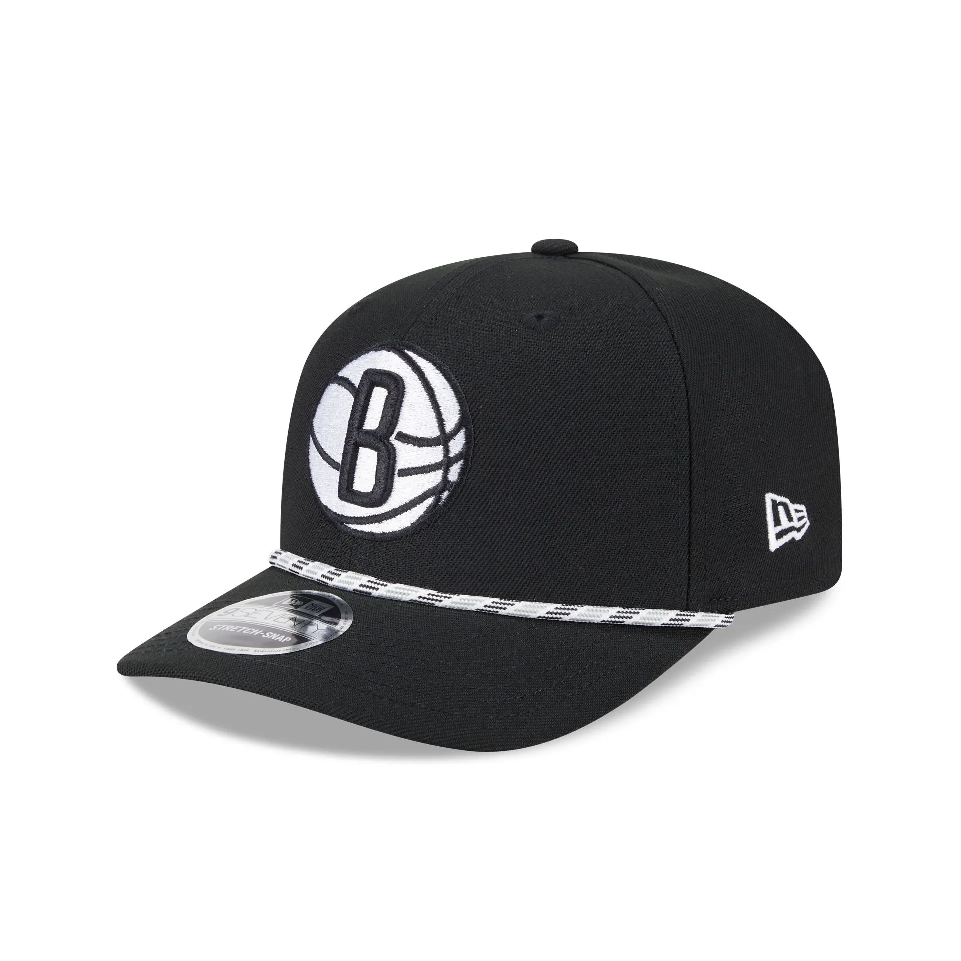 Brooklyn Nets Multi Rope 9SEVENTY Stretch-Snap Hat sold by New Era