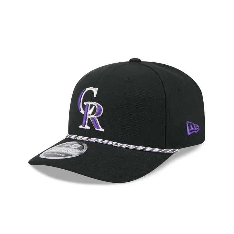 Colorado Rockies Multi Rope 9SEVENTY Stretch-Snap Hat sold by New Era