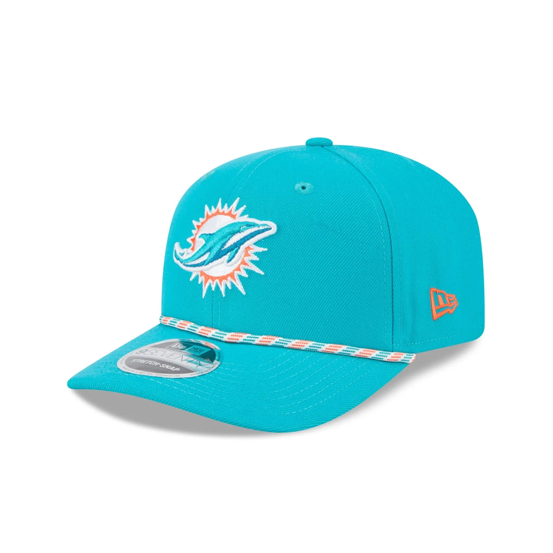 Miami Dolphins Multi Rope 9SEVENTY Stretch-Snap Hat sold by New Era