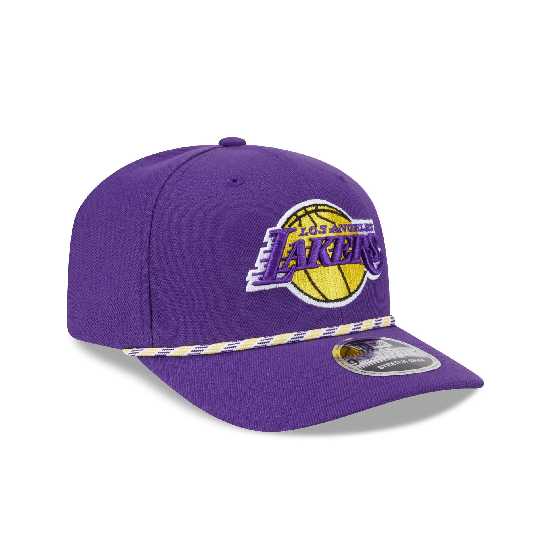 Los Angeles Lakers Multi Rope 9SEVENTY Stretch-Snap Hat sold by New Era product image thumbnail 3