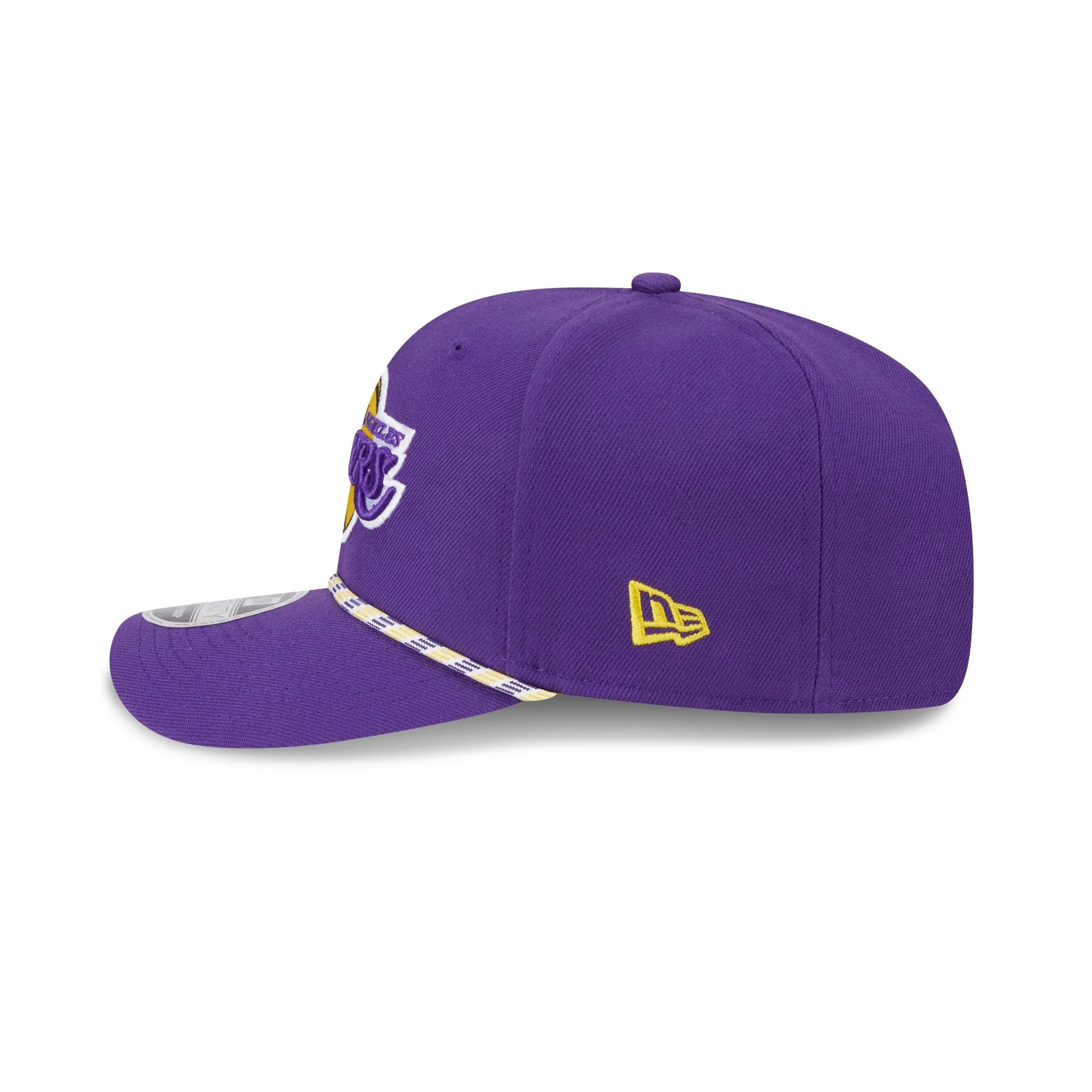 Los Angeles Lakers Multi Rope 9SEVENTY Stretch-Snap Hat sold by New Era product image thumbnail 4