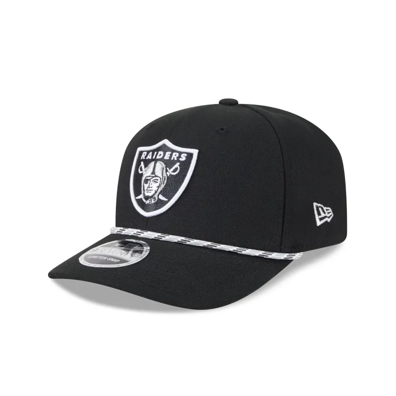 Las Vegas Raiders Multi Rope 9SEVENTY Stretch-Snap Hat sold by New Era