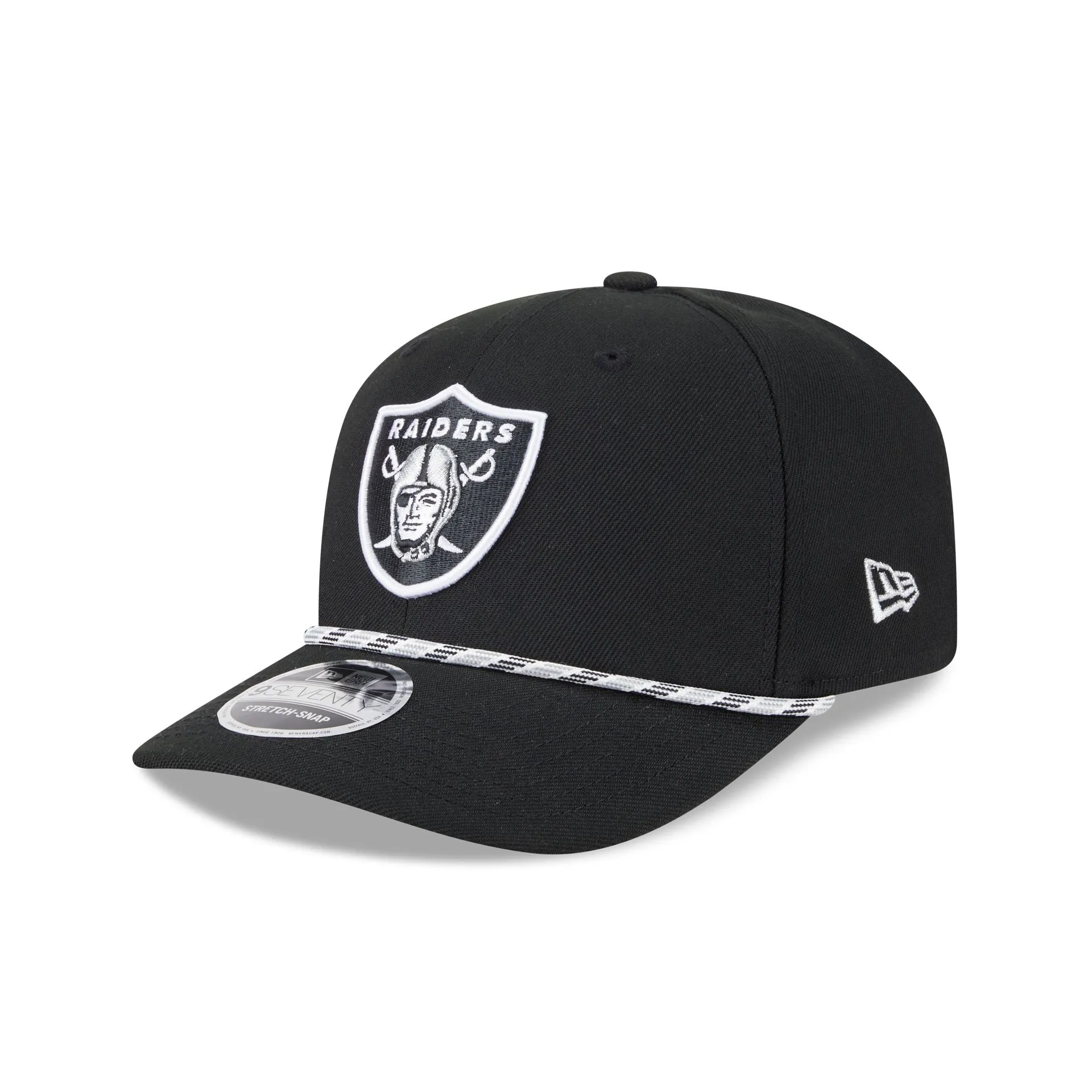 Las Vegas Raiders Multi Rope 9SEVENTY Stretch-Snap Hat sold by New Era