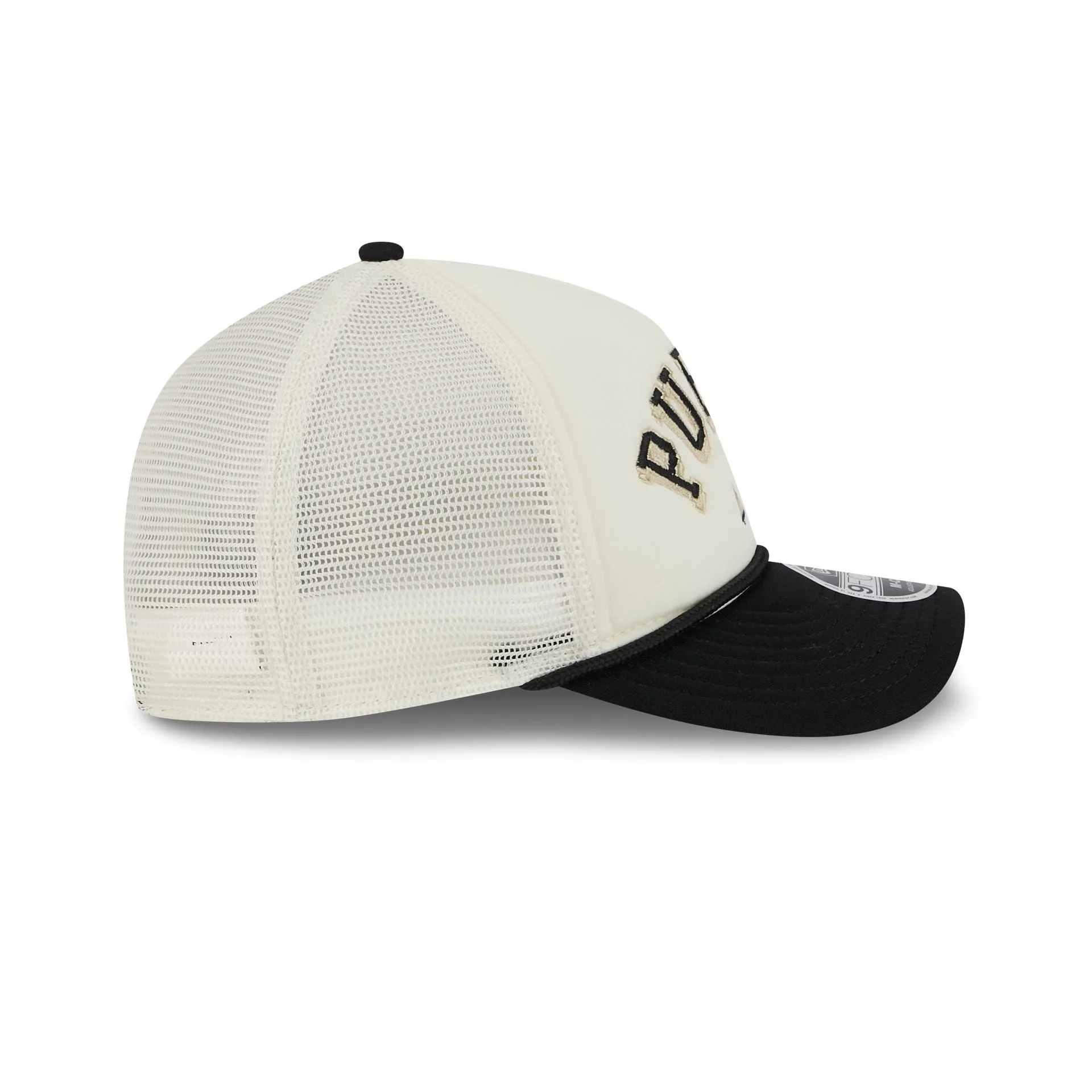 Purdue Boilermakers Chrome Arch 9FORTY M-Crown A-Frame Trucker Hat sold by New Era product image thumbnail 5