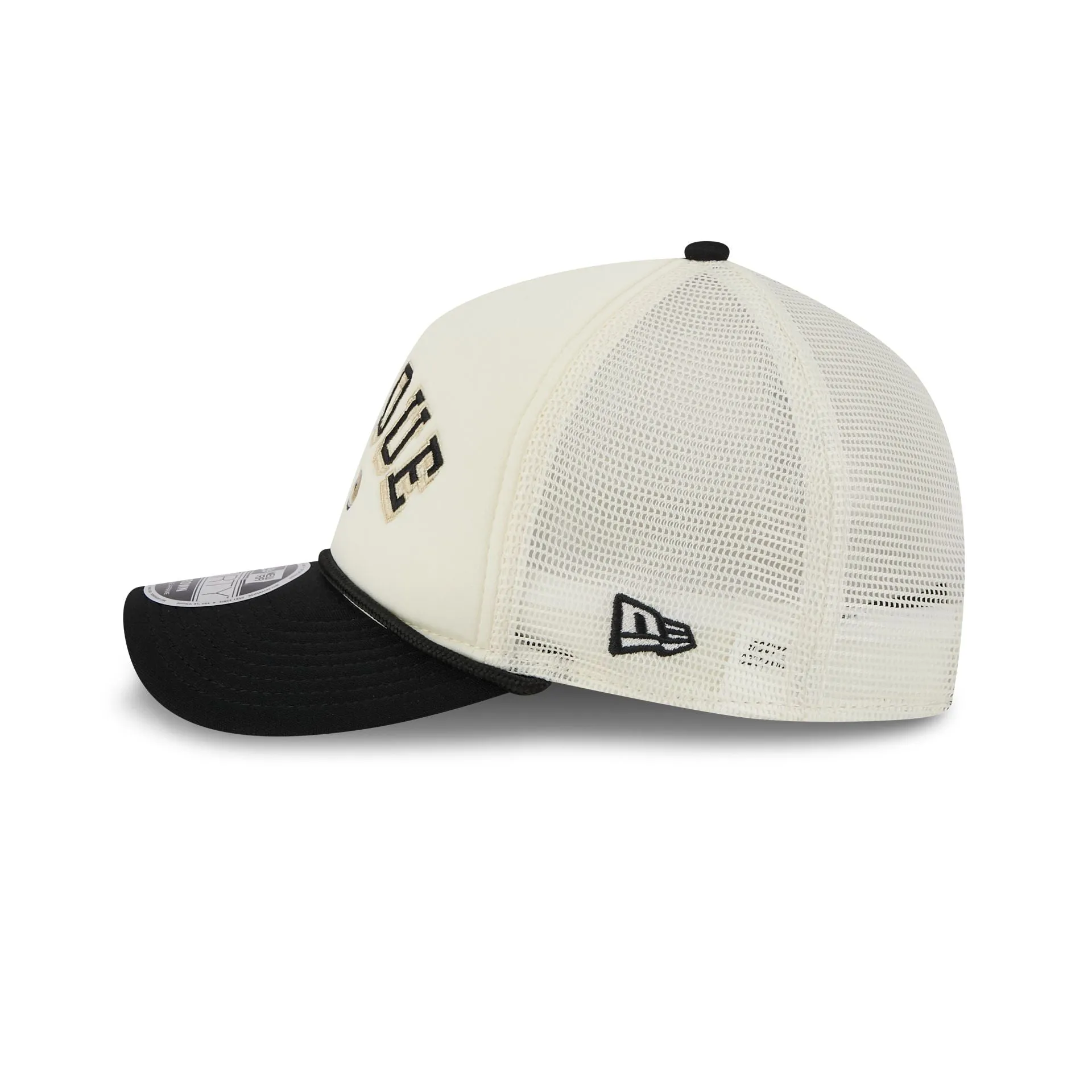 Purdue Boilermakers Chrome Arch 9FORTY M-Crown A-Frame Trucker Hat sold by New Era product image thumbnail 4