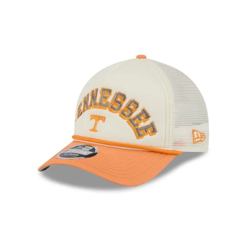 Tennessee Volunteers Chrome Arch 9FORTY M-Crown A-Frame Trucker Hat sold by New Era