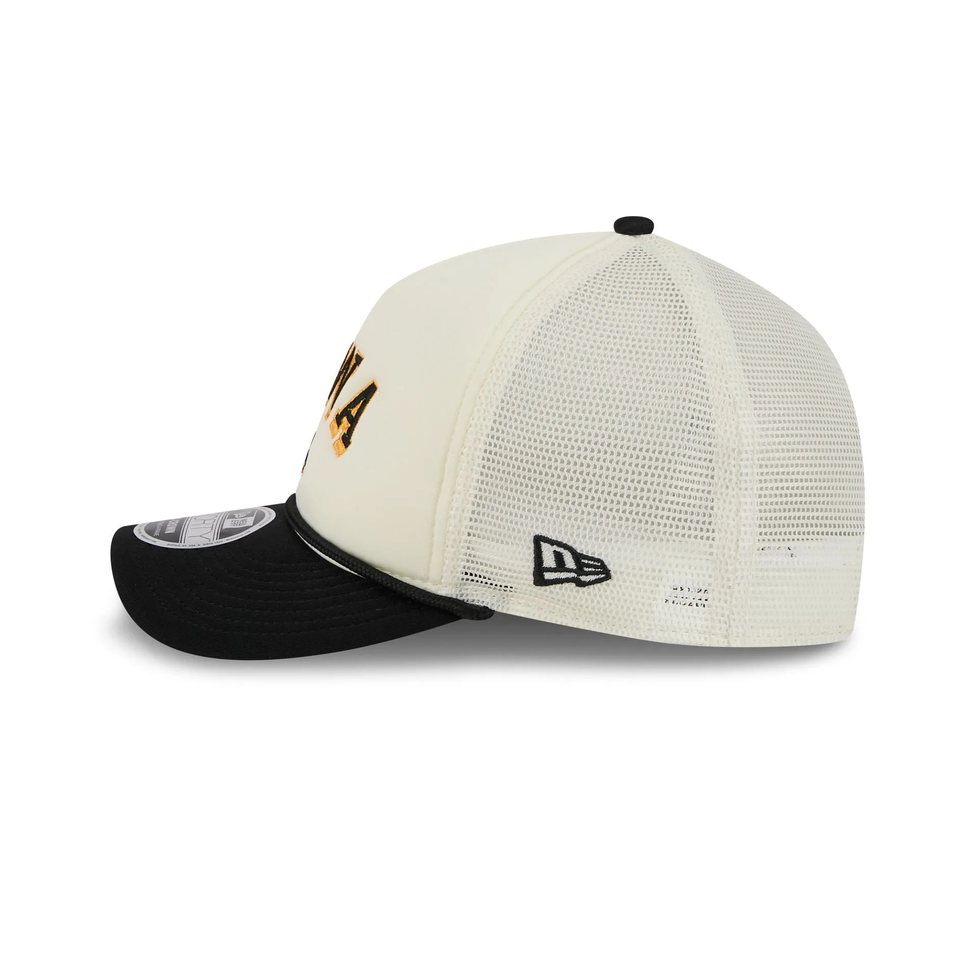Iowa Hawkeyes Chrome Arch 9FORTY M-Crown A-Frame Trucker Hat sold by New Era product image thumbnail 4