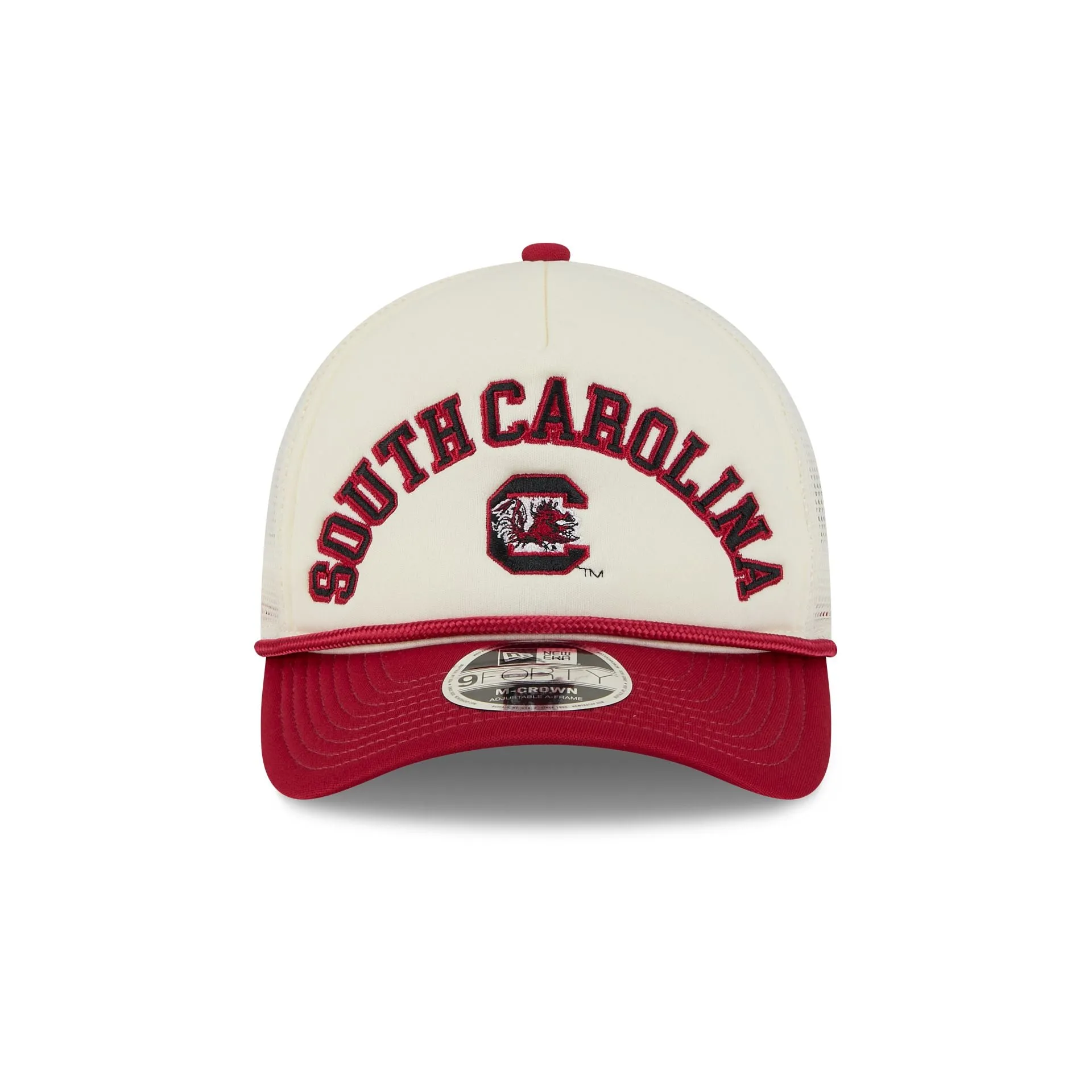 South Carolina Gamecocks Chrome Arch 9FORTY M-Crown A-Frame Trucker Hat sold by New Era product image thumbnail 2