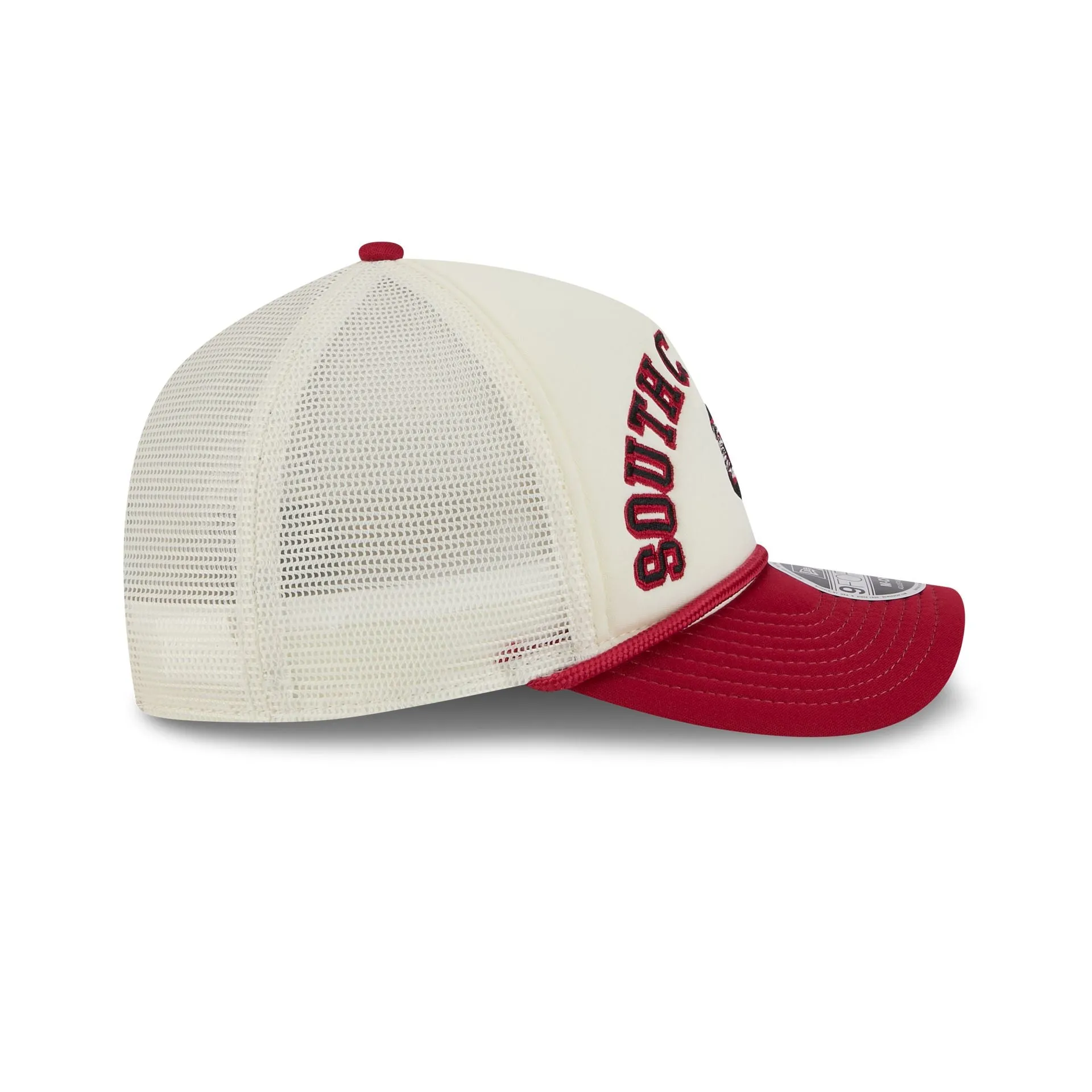 South Carolina Gamecocks Chrome Arch 9FORTY M-Crown A-Frame Trucker Hat sold by New Era product image thumbnail 5