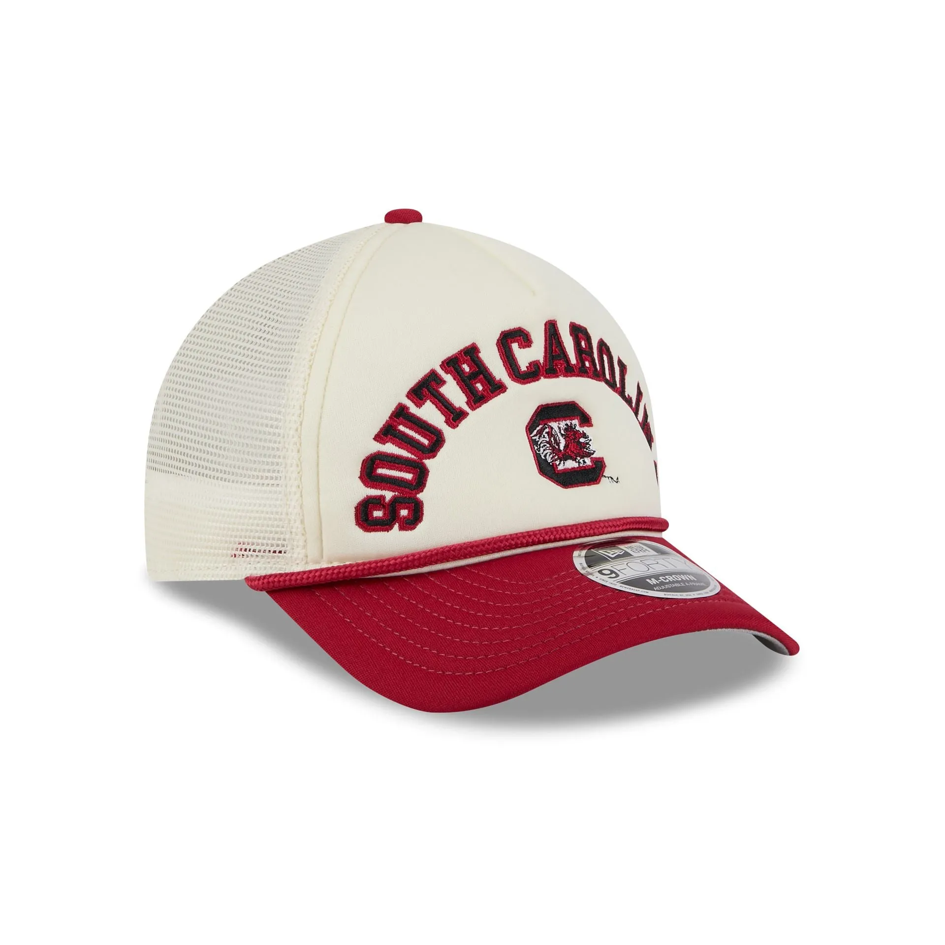 South Carolina Gamecocks Chrome Arch 9FORTY M-Crown A-Frame Trucker Hat sold by New Era product image thumbnail 3