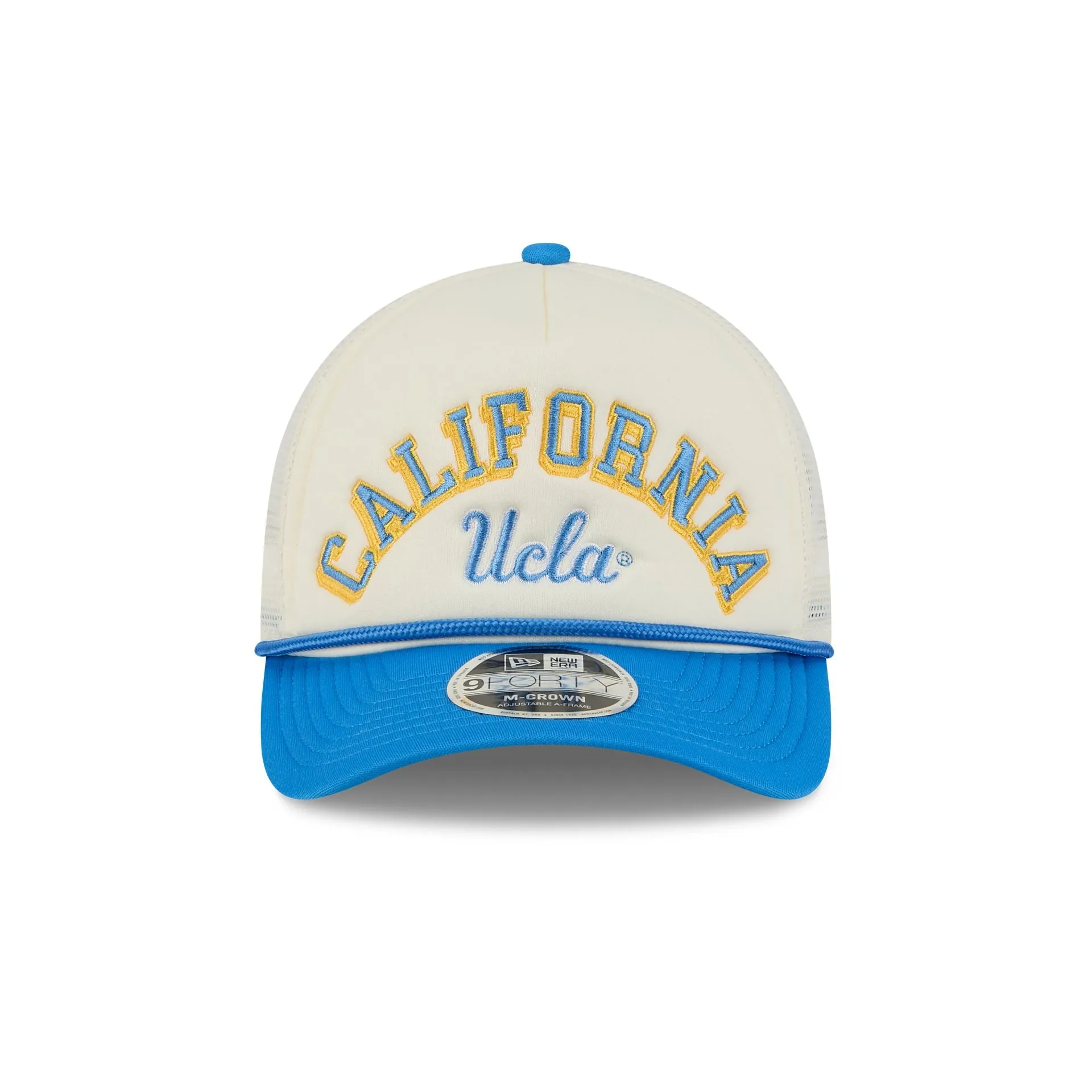 UCLA Bruins Chrome Arch 9FORTY M-Crown A-Frame Trucker Hat sold by New Era product image thumbnail 2