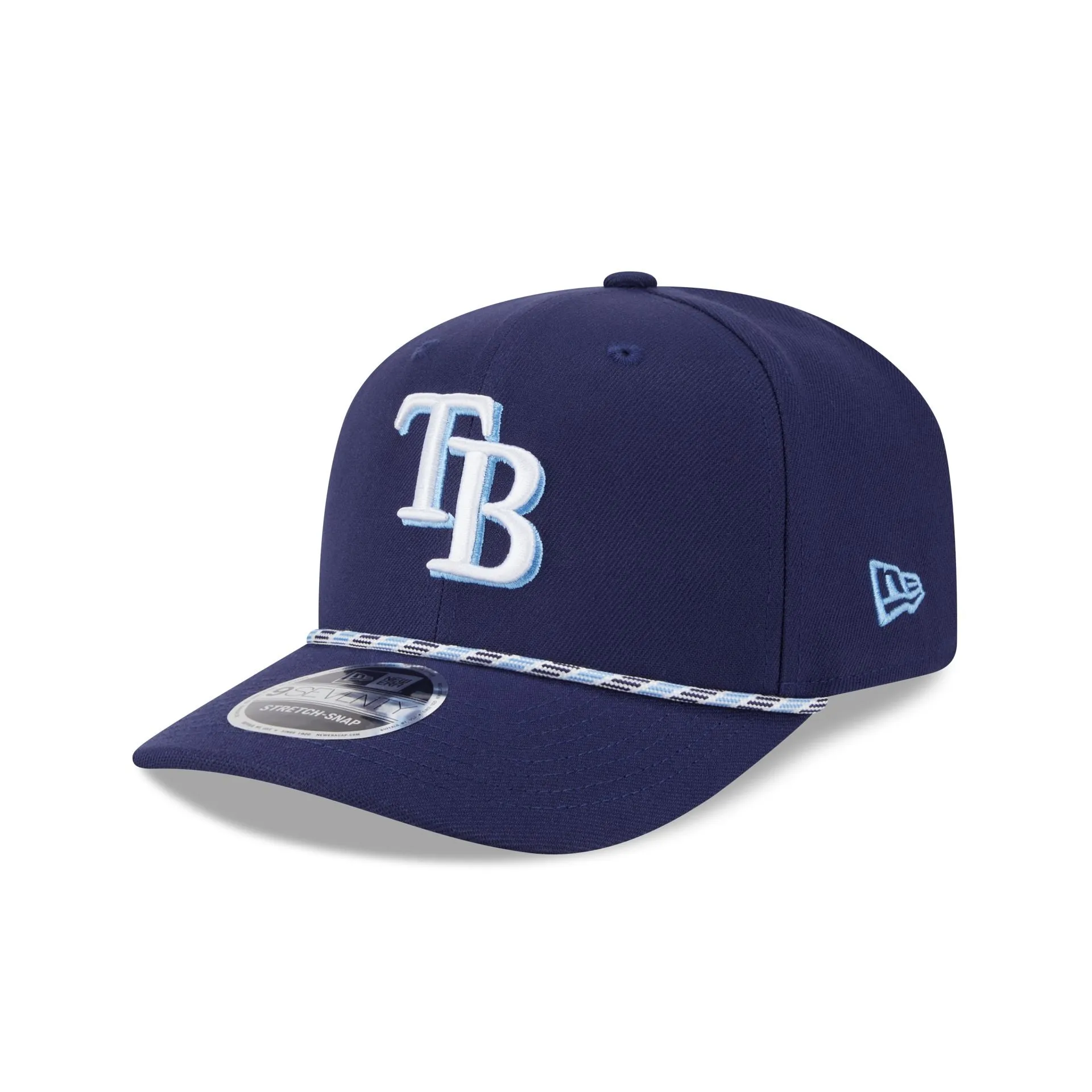 Tampa Bay Rays Multi Rope 9SEVENTY Stretch-Snap Hat sold by New Era