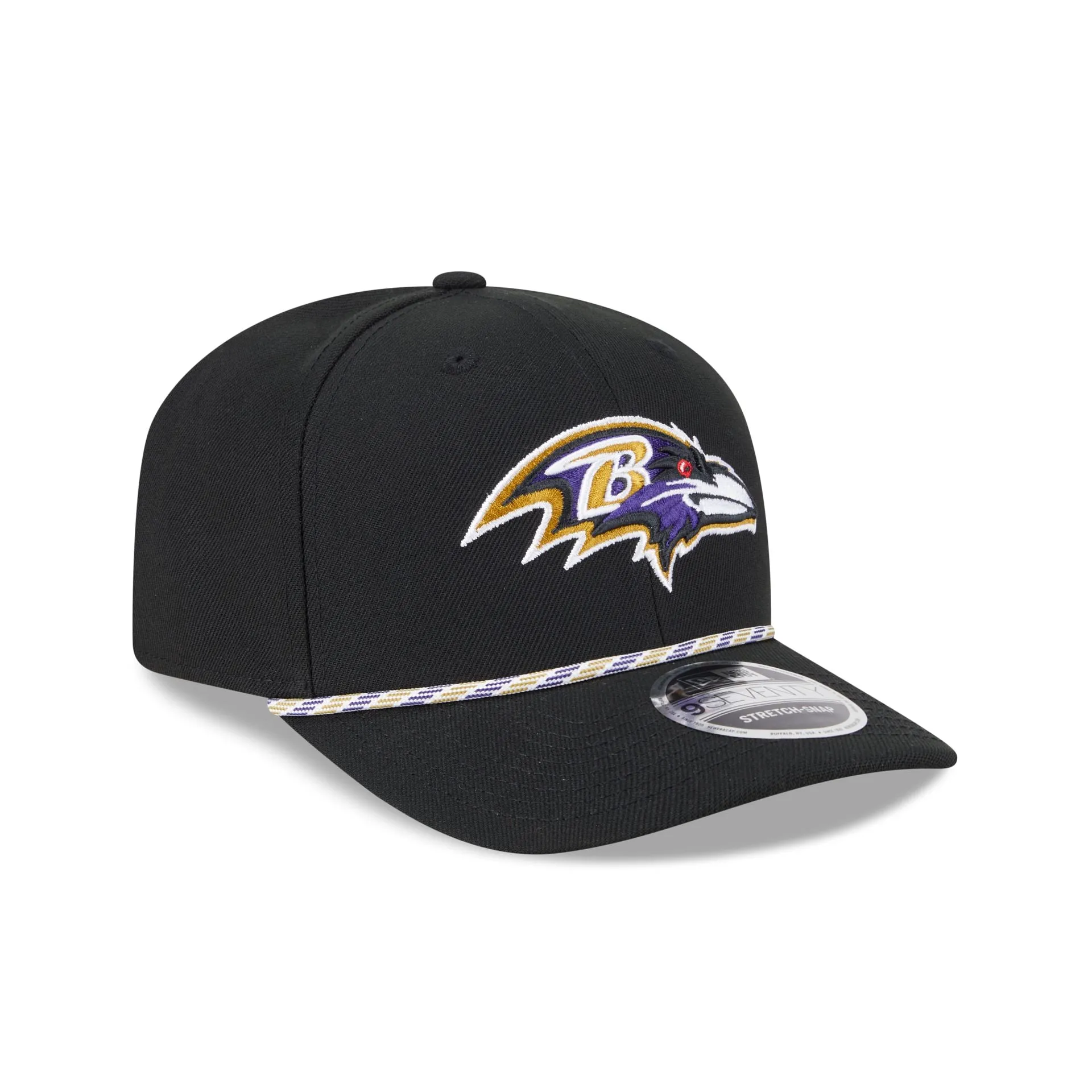 Baltimore Ravens Multi Rope 9SEVENTY Stretch-Snap Hat sold by New Era product image thumbnail 3