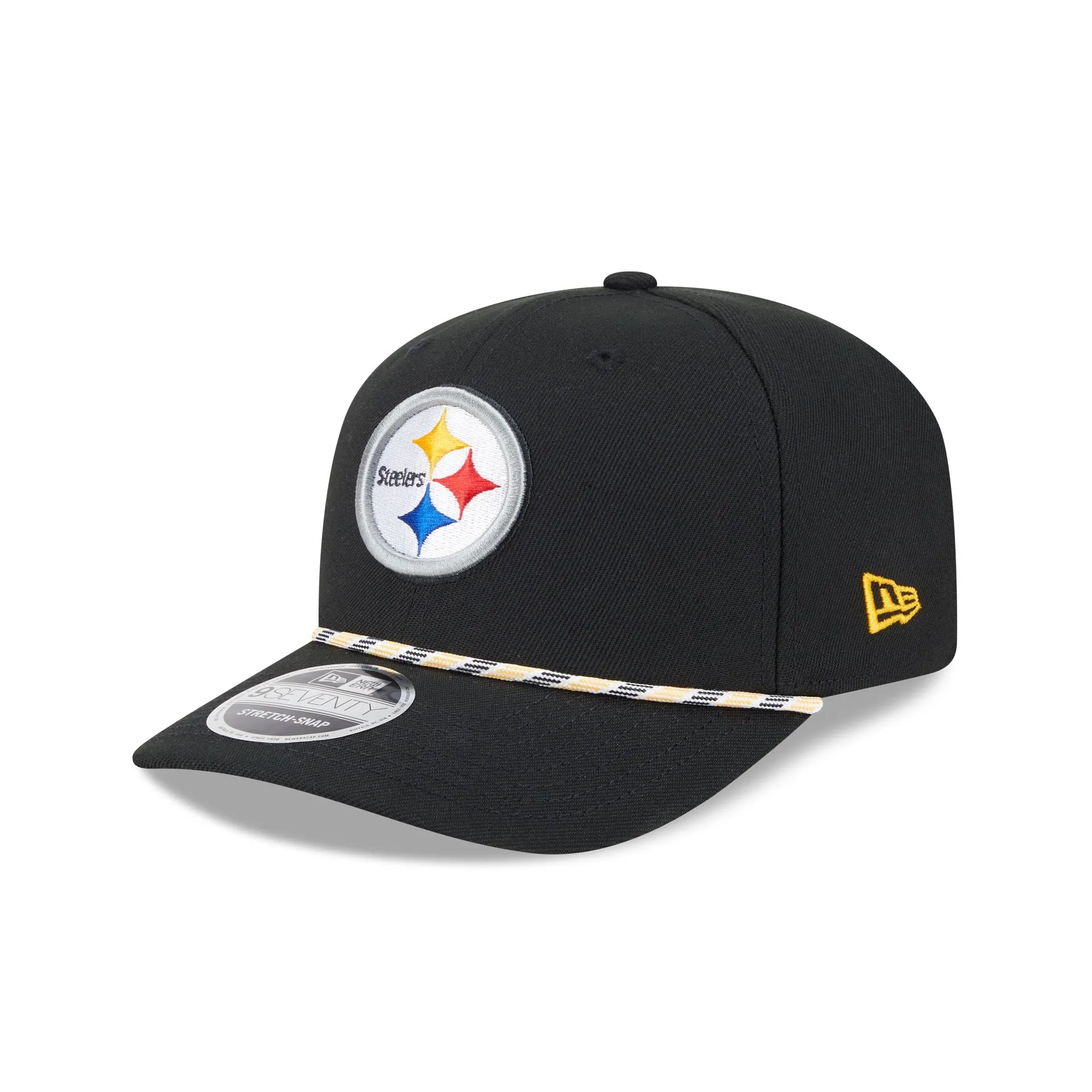 Pittsburgh Steelers Multi Rope 9SEVENTY Stretch-Snap Hat sold by New Era