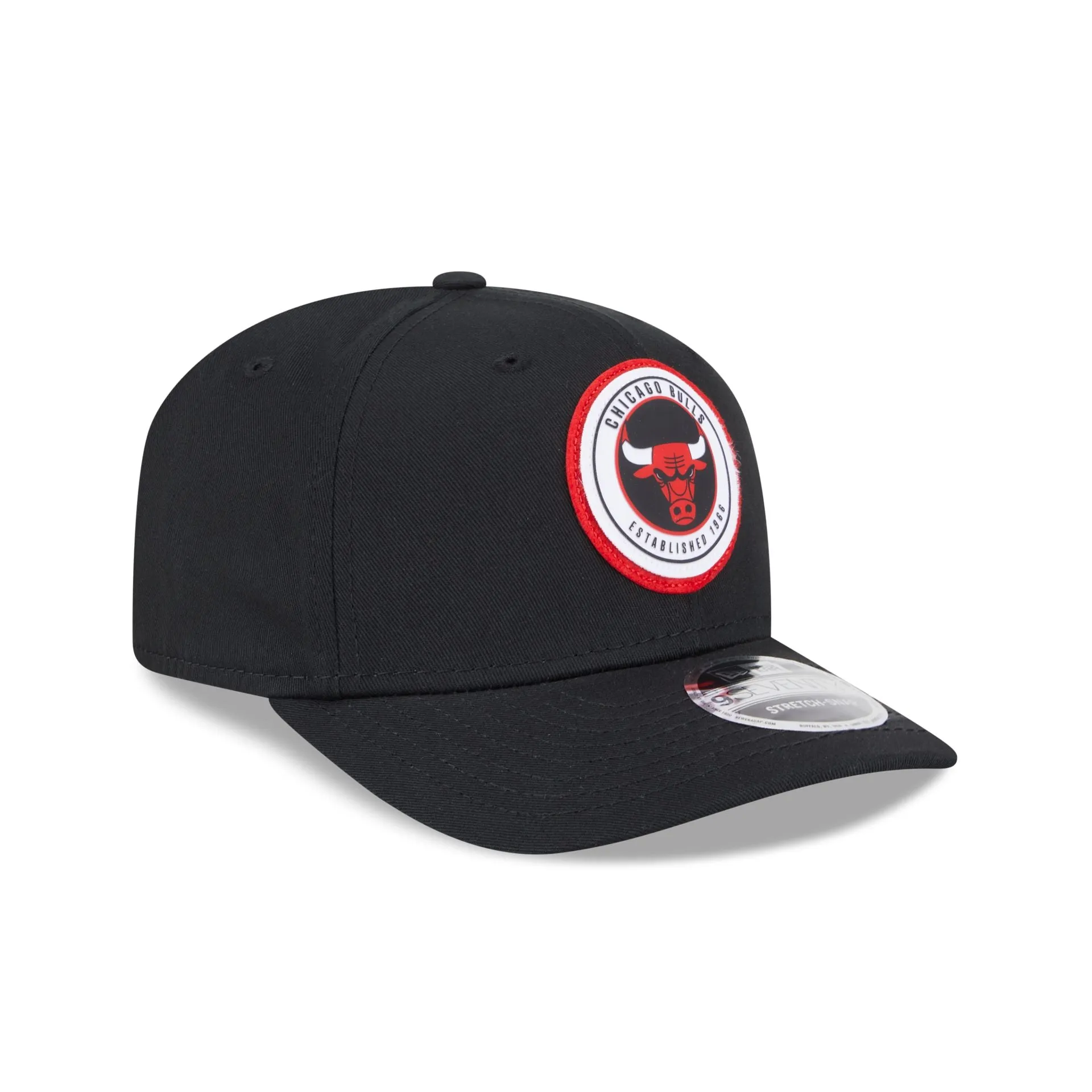 Chicago Bulls Circle Patch 9SEVENTY Stretch-Snap Hat sold by New Era product image thumbnail 3
