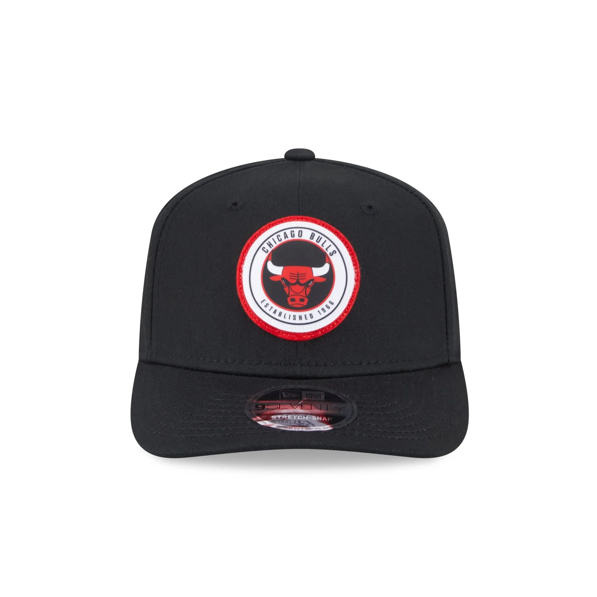 Chicago Bulls Circle Patch 9SEVENTY Stretch-Snap Hat sold by New Era product image thumbnail 2