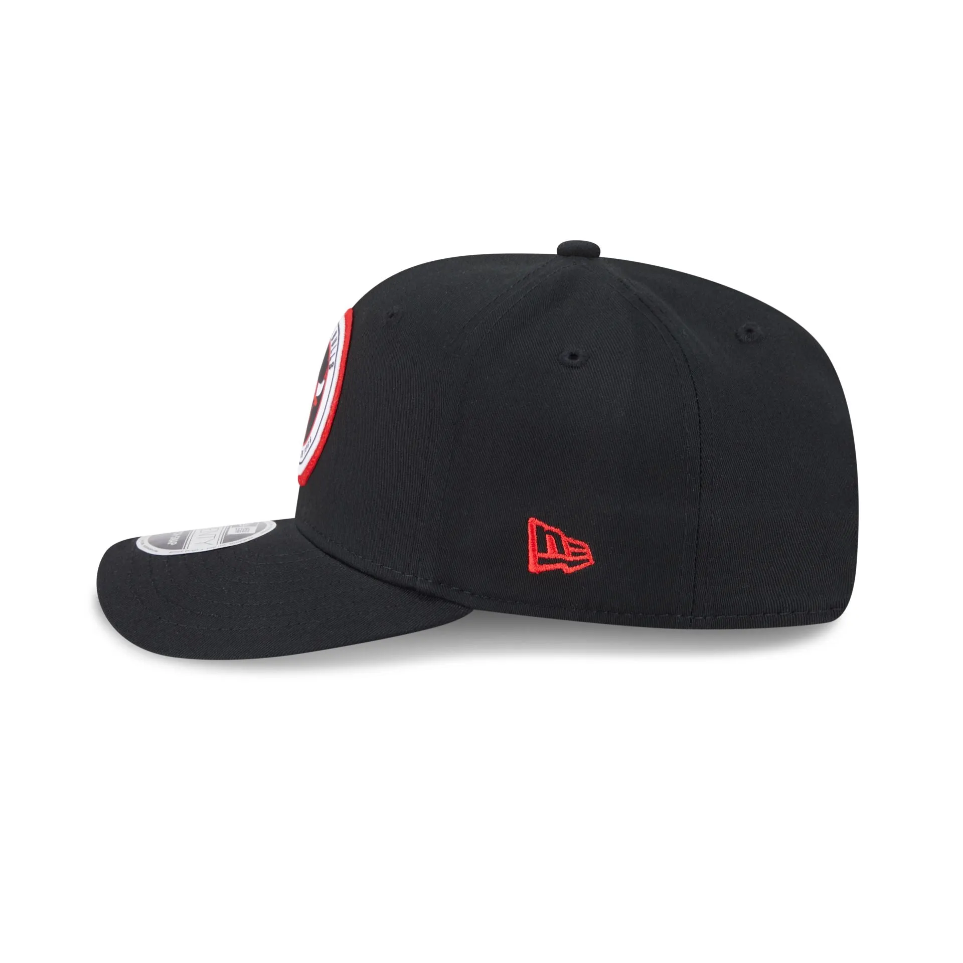 Chicago Bulls Circle Patch 9SEVENTY Stretch-Snap Hat sold by New Era product image thumbnail 4