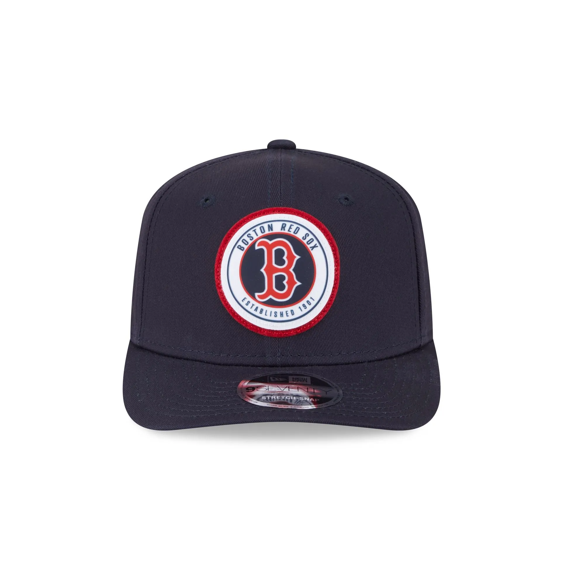 Boston Red Sox Circle Patch 9SEVENTY Stretch-Snap Hat sold by New Era product image thumbnail 2