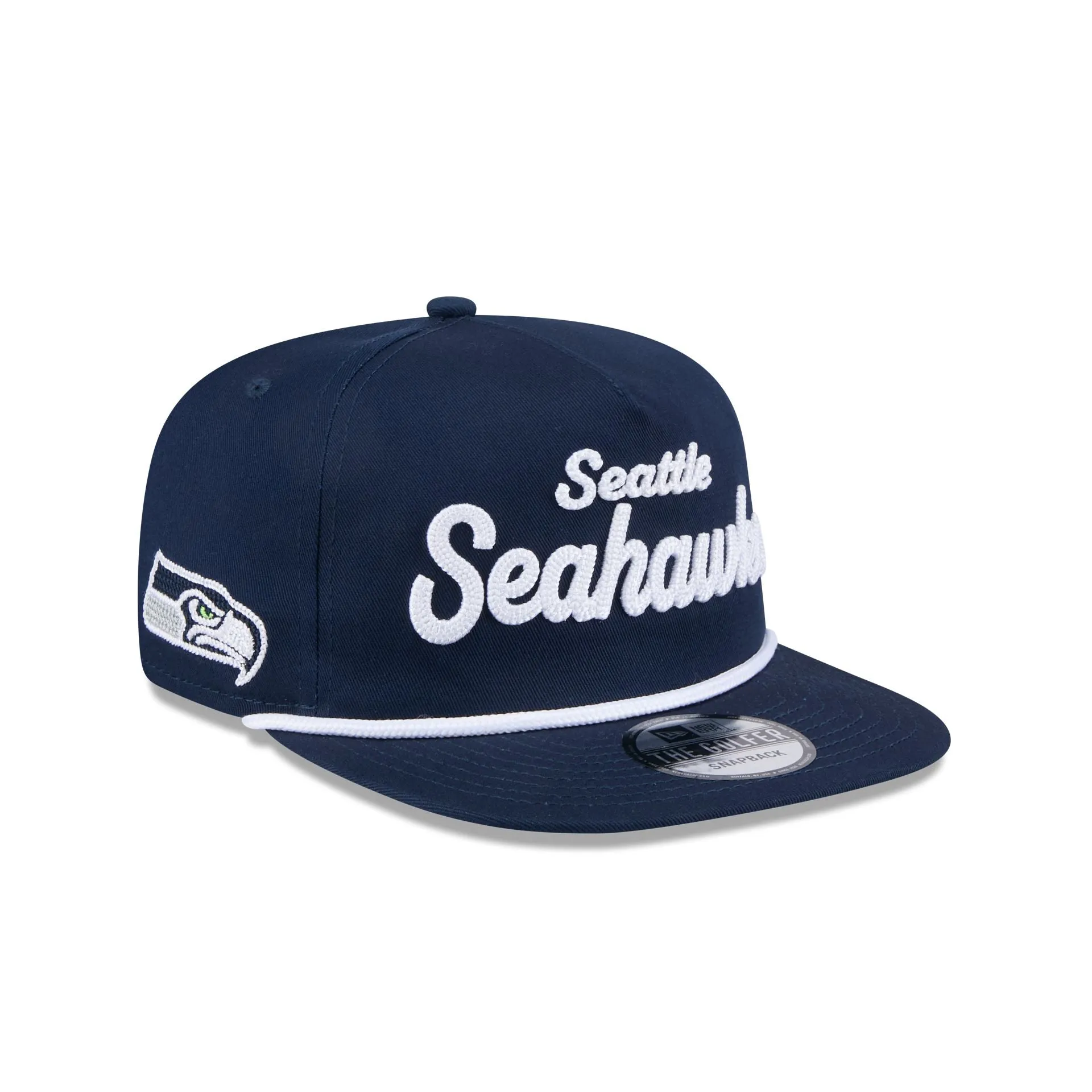 Seattle Seahawks Team Text Golfer Hat sold by New Era