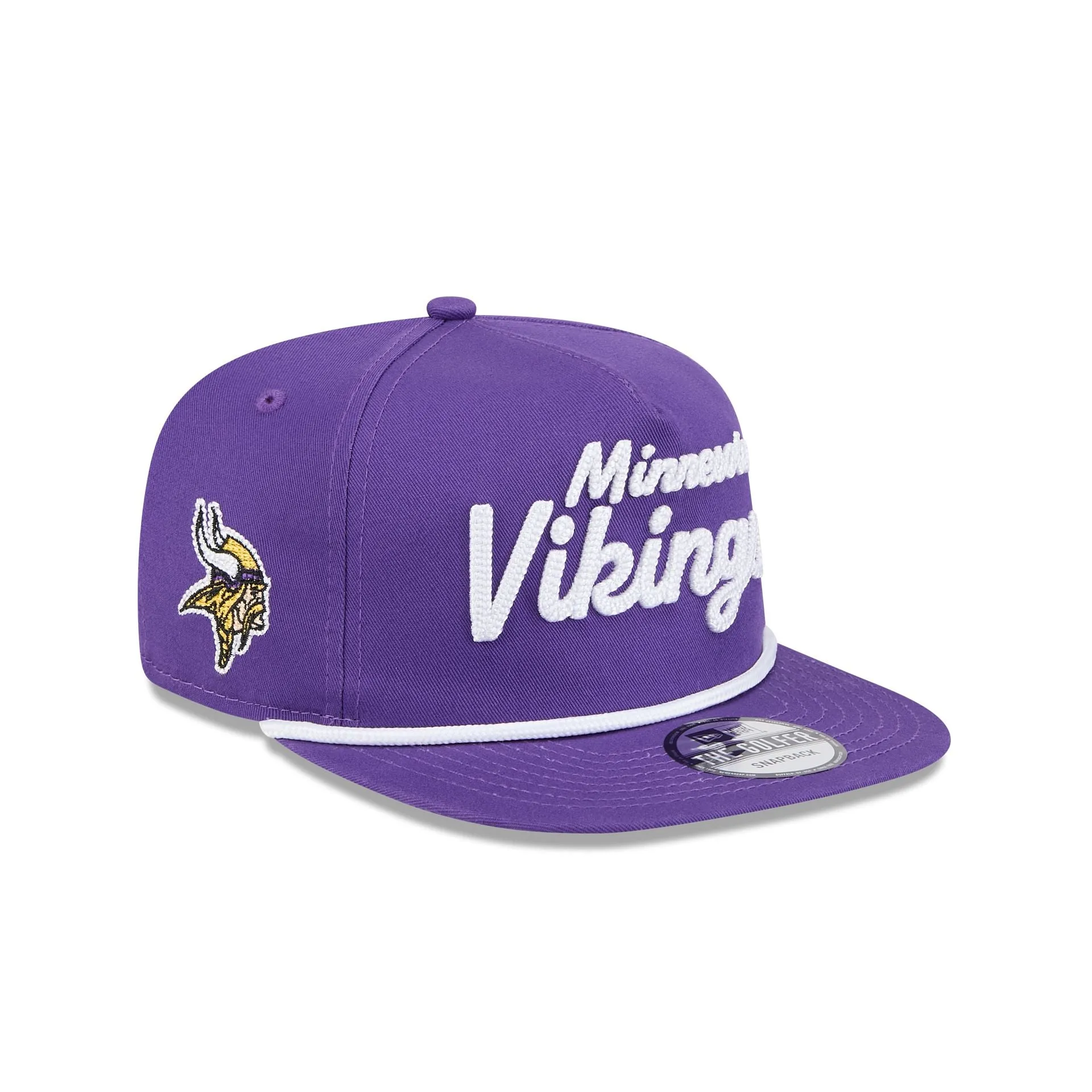 Minnesota Vikings Team Text Golfer Hat sold by New Era