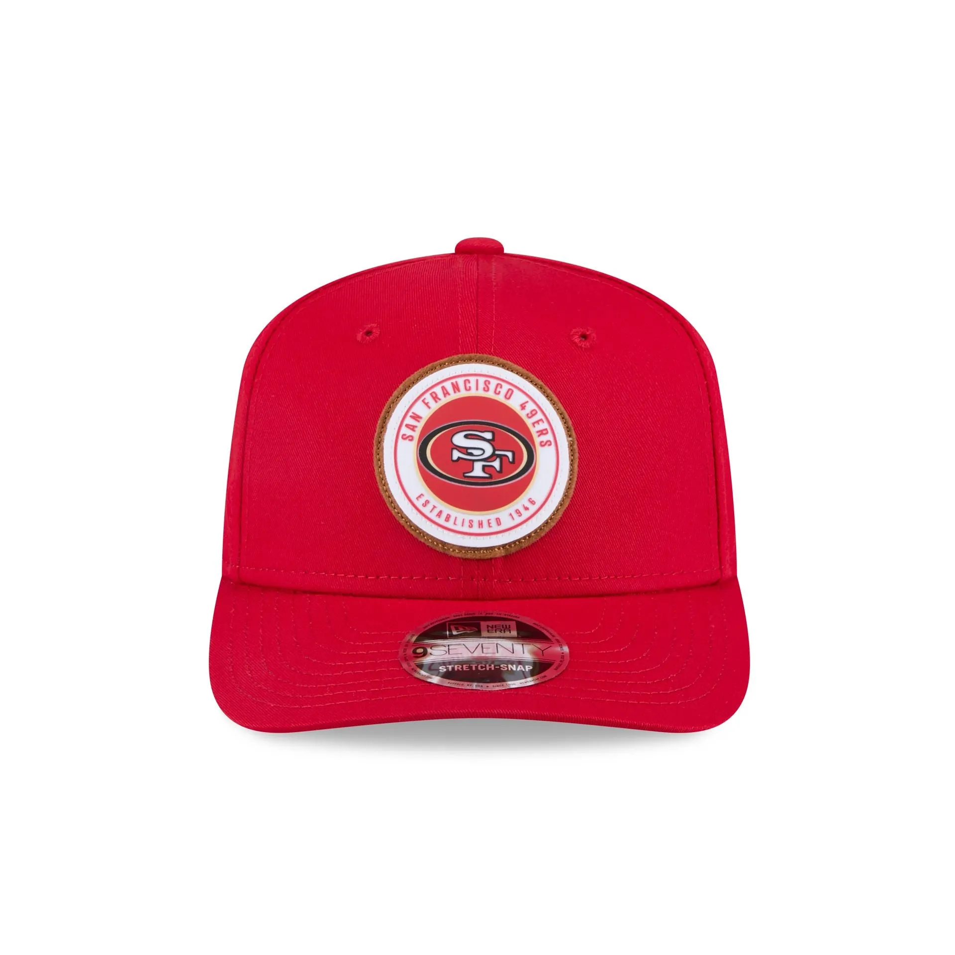 San Francisco 49ers Circle Patch 9SEVENTY Stretch-Snap Hat sold by New Era product image thumbnail 2