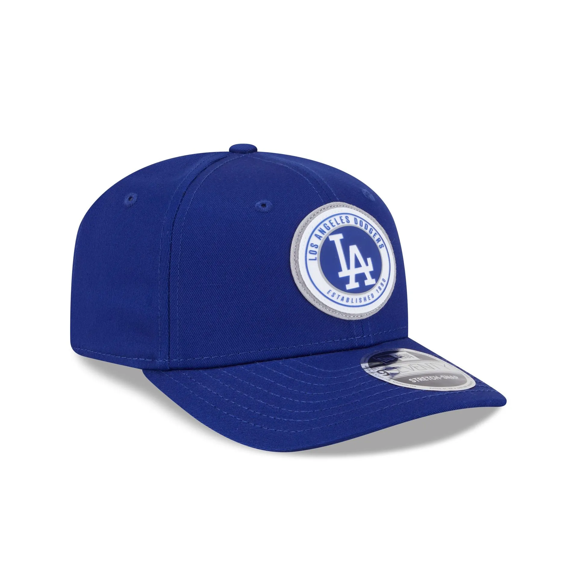 Los Angeles Dodgers Circle Patch 9SEVENTY Stretch-Snap Hat sold by New Era product image thumbnail 3