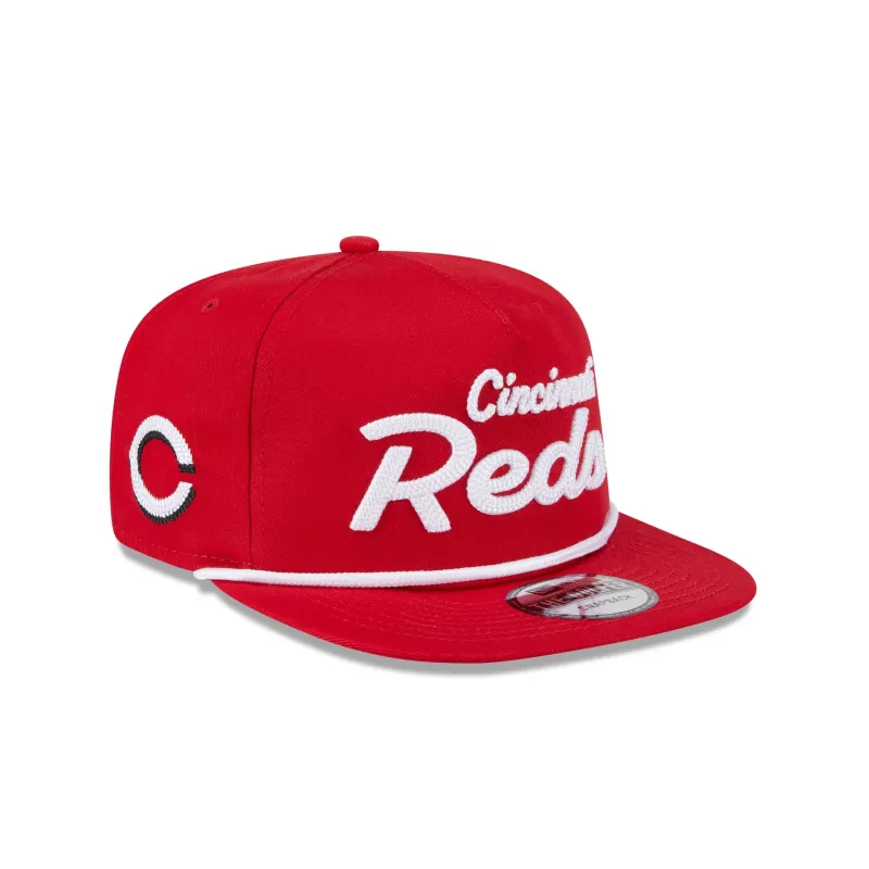 Cincinnati Reds Team Text Golfer Hat sold by New Era