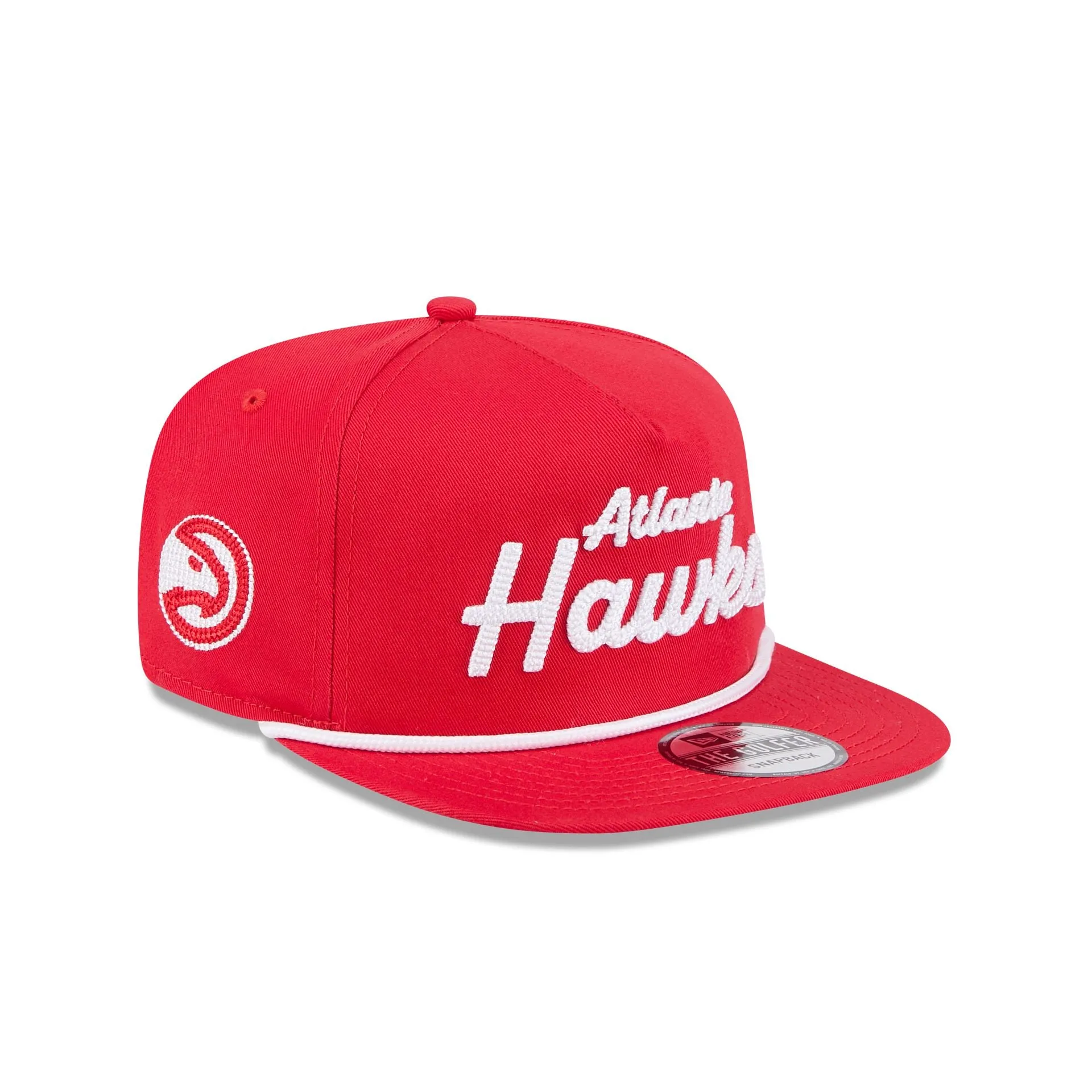 Atlanta Hawks Team Text Golfer Hat sold by New Era