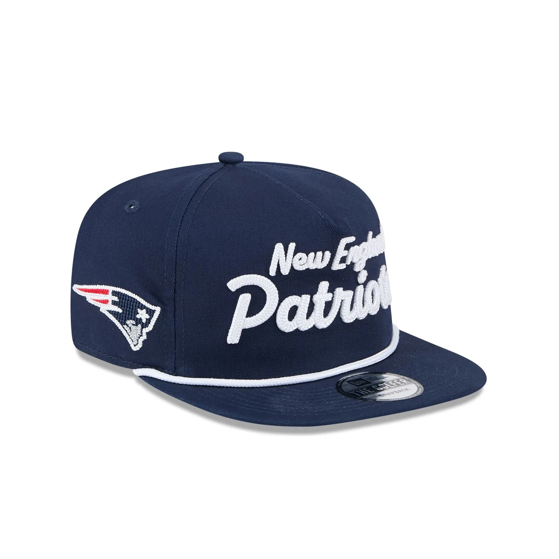 New England Patriots Team Text Golfer Hat sold by New Era