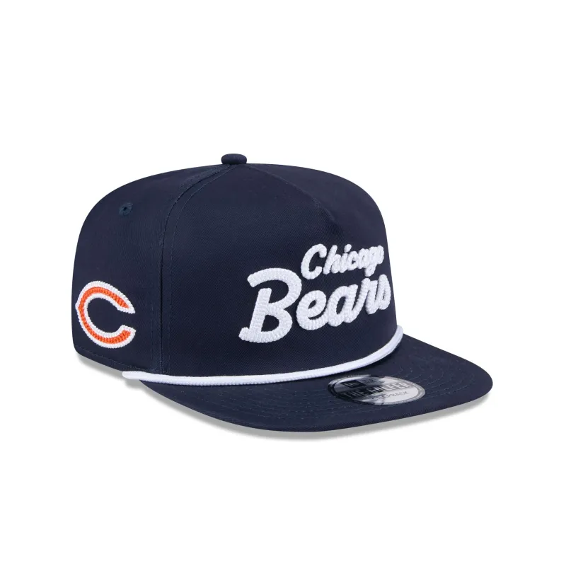 Chicago Bears Team Text Golfer Hat sold by New Era