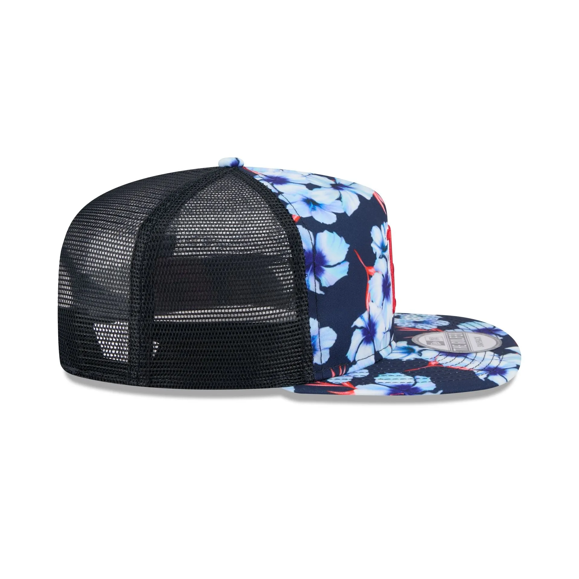 Boston Red Sox Pattern Golfer Trucker Hat sold by New Era product image thumbnail 5